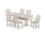 Chippendale 7-Piece Dining Set with Trestle Legs