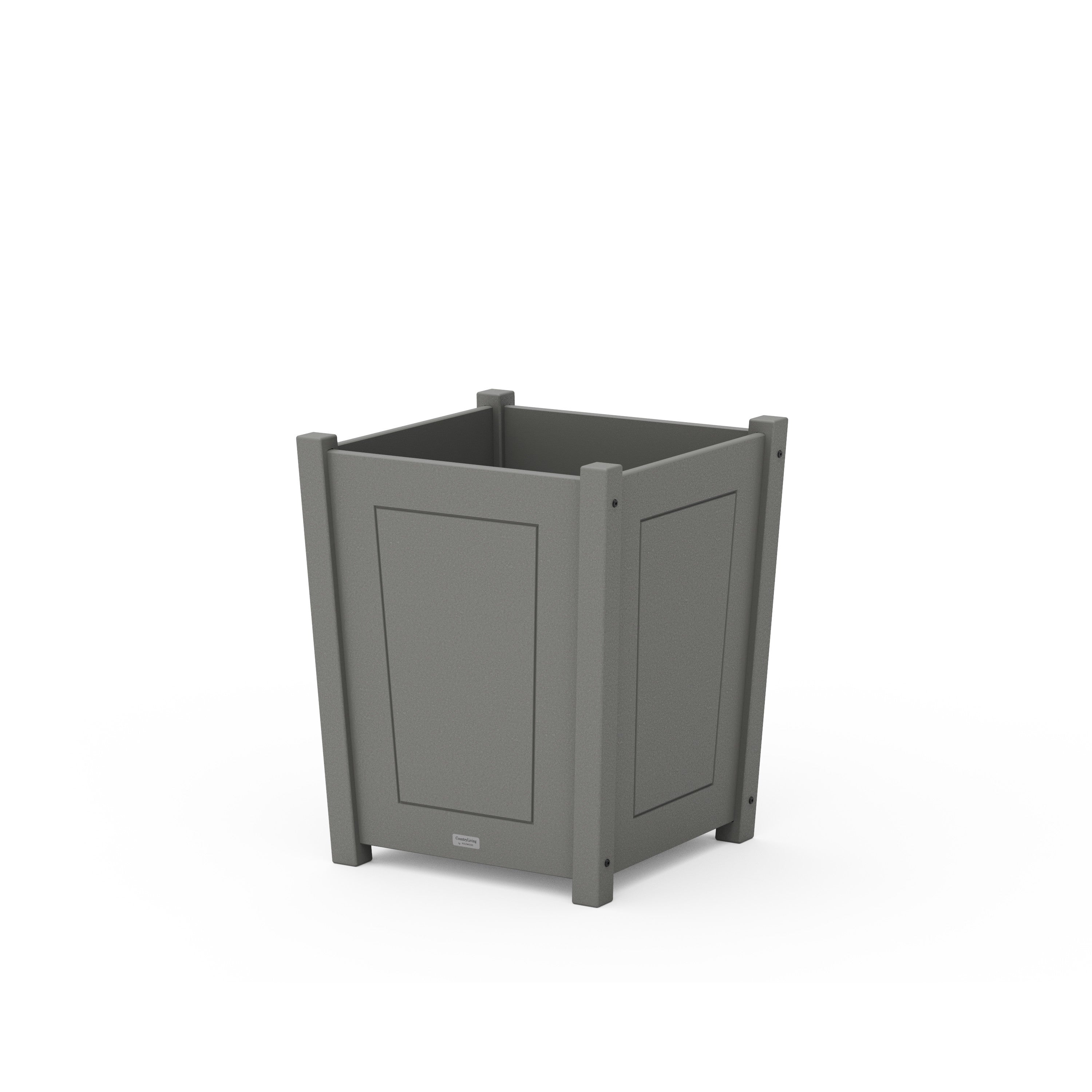 Country Living Large Tapered Square Tall Planter Box - Thumbnail 5