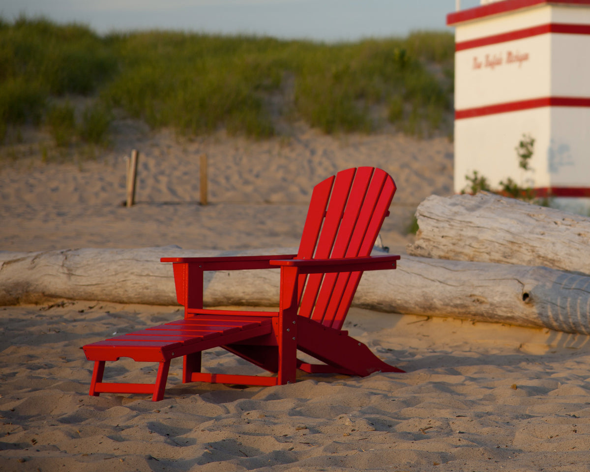 Palm Coast Ultimate Adirondack with Hideaway Ottoman