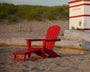 Palm Coast Ultimate Adirondack with Hideaway Ottoman