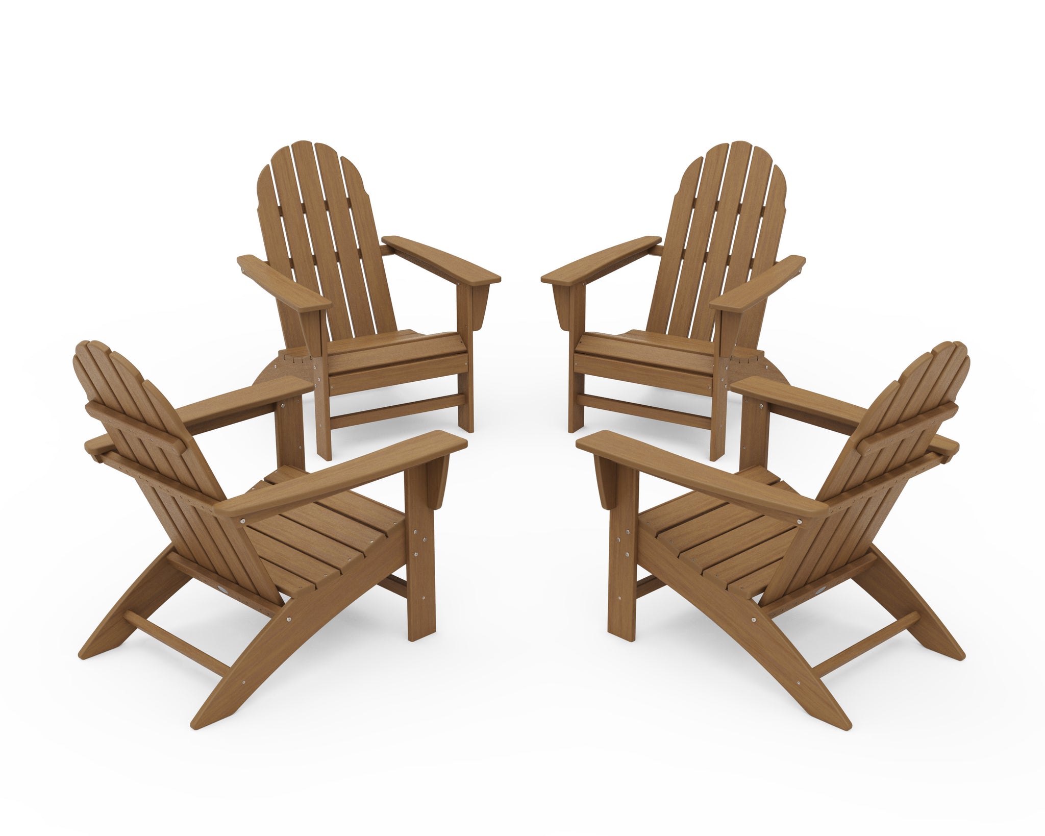 Vineyard 4-Piece Adirondack Conversation Set