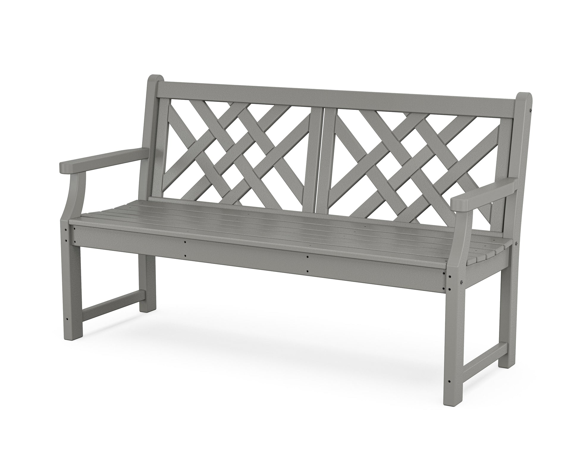 POLYWOOD Wovendale 60" Outdoor Bench