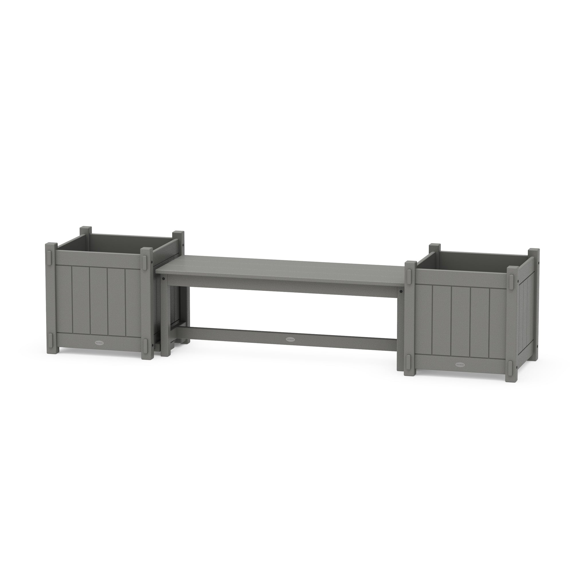 48" Vineyard Straight Planter Bench Set - Large