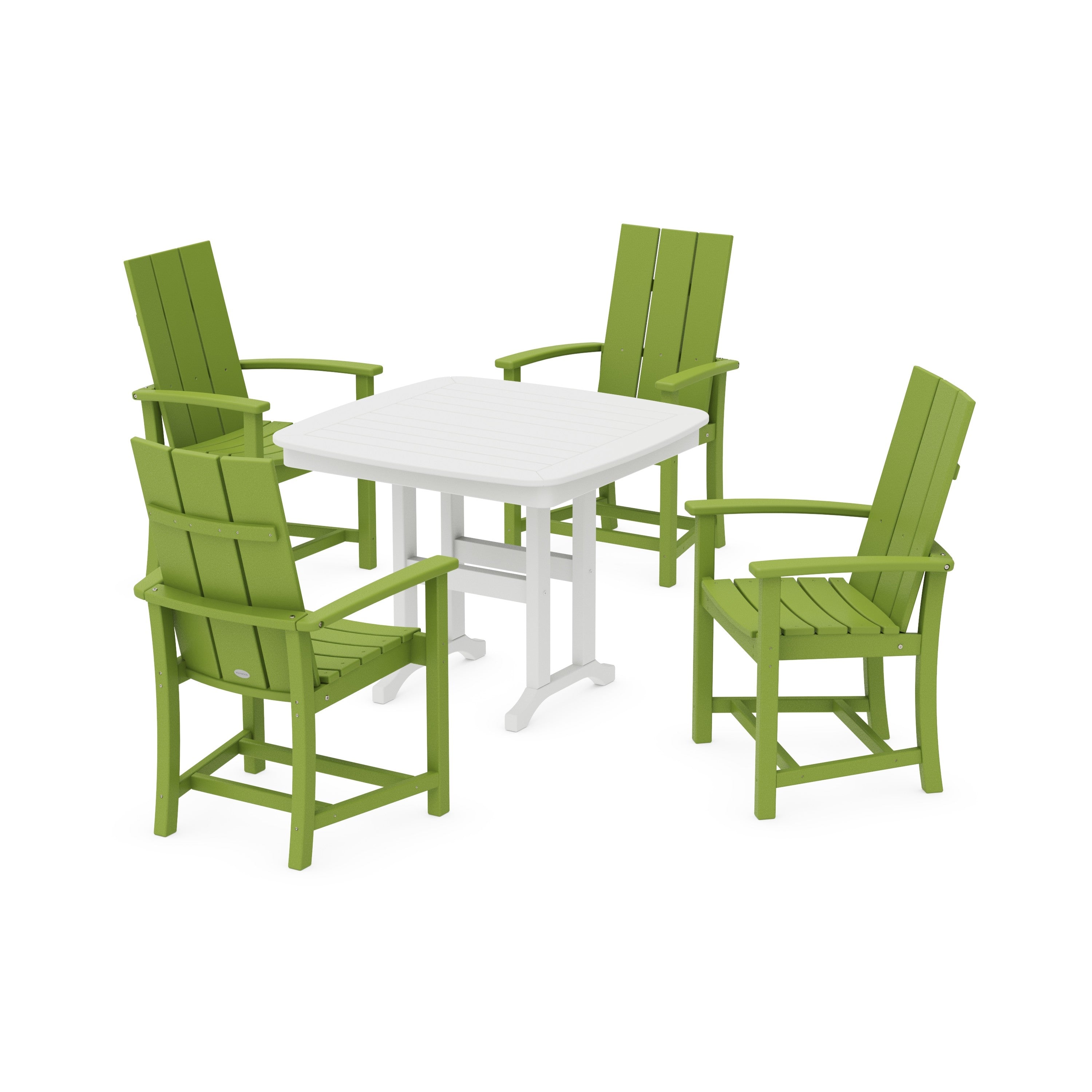 Modern Adirondack 5-Piece Dining Set