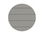 Seashell 3-Piece Round Farmhouse Bistro Dining Set