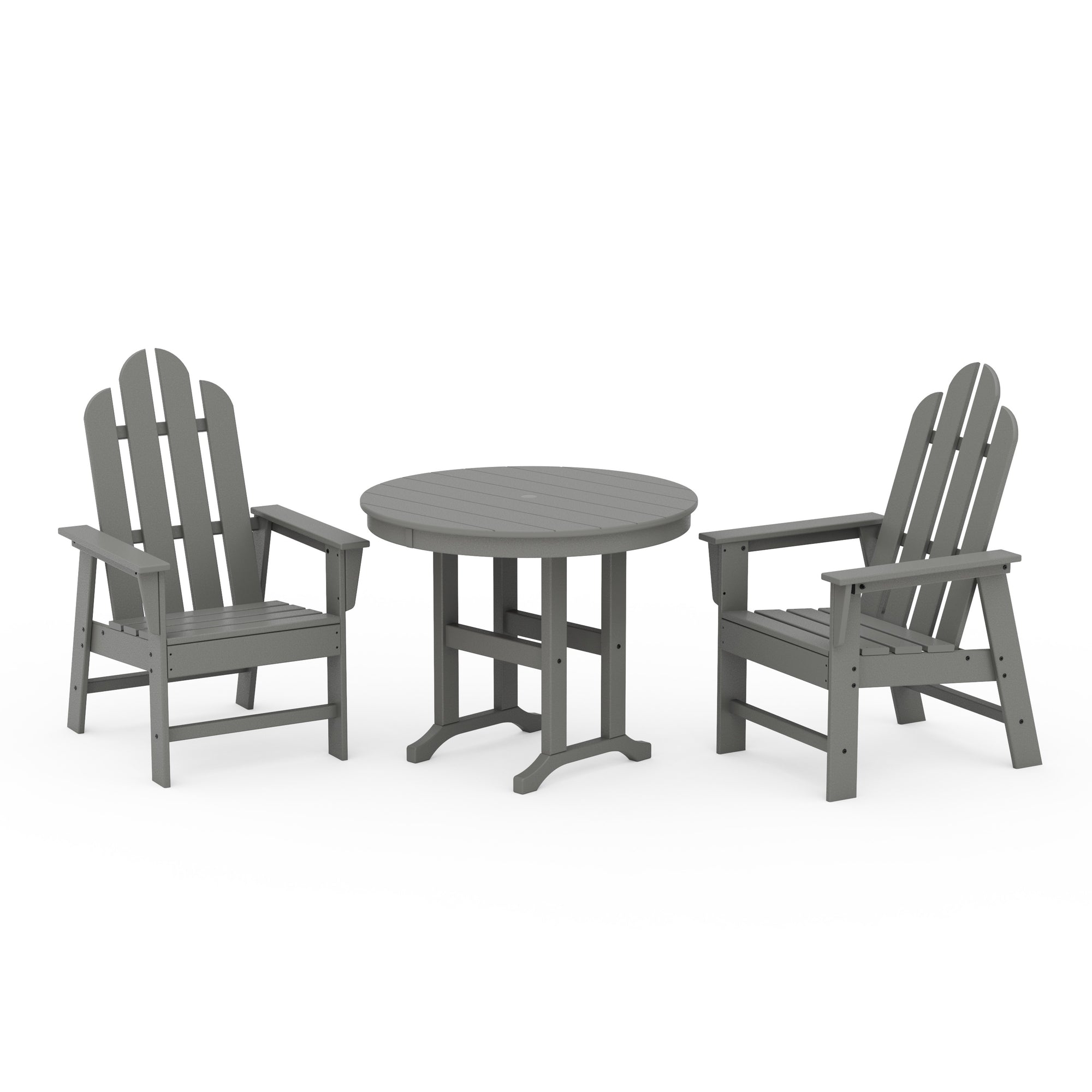 Long Island 3-Piece Round Dining Set