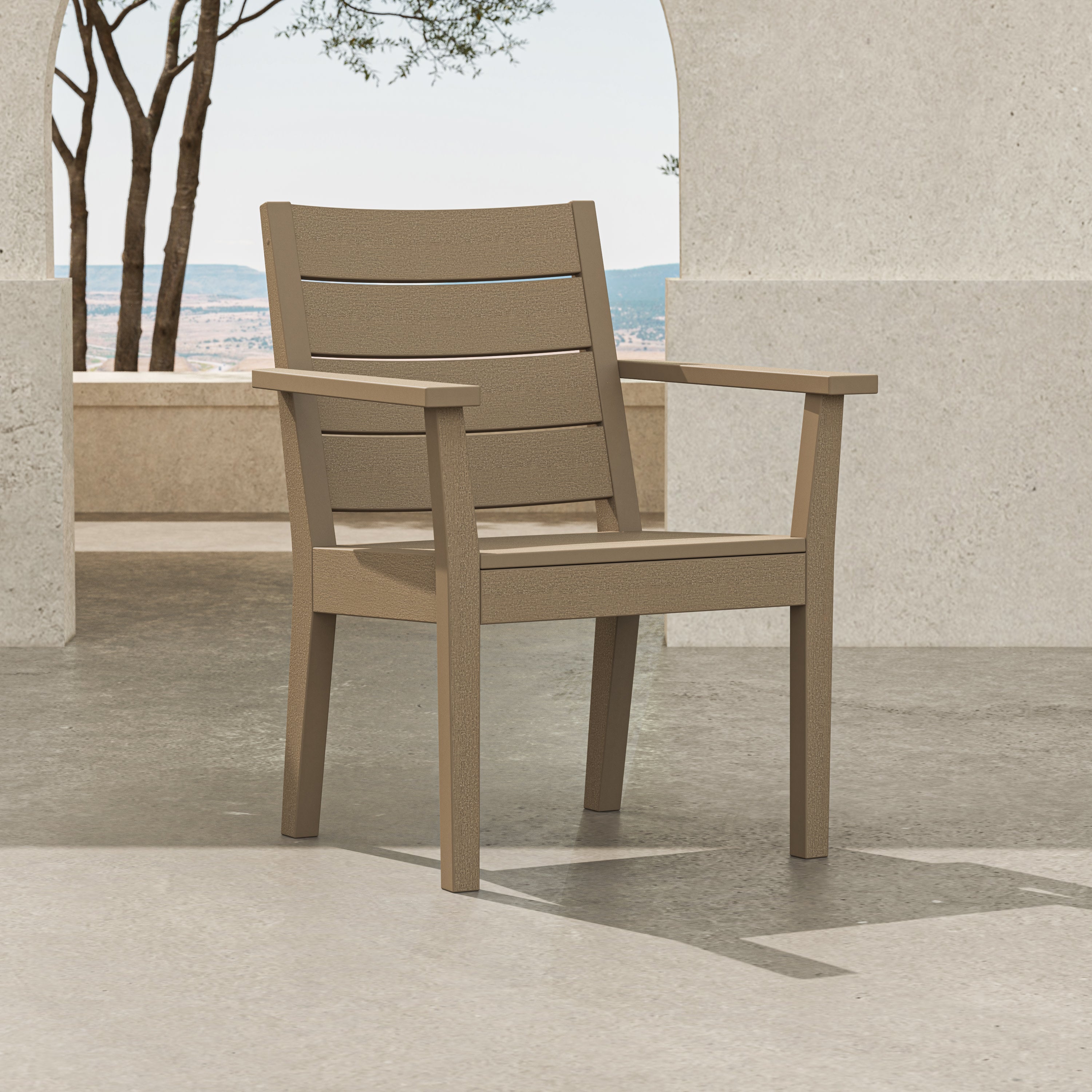 POLYWOOD Latitude Dining Arm Chair - Thumbnail 3