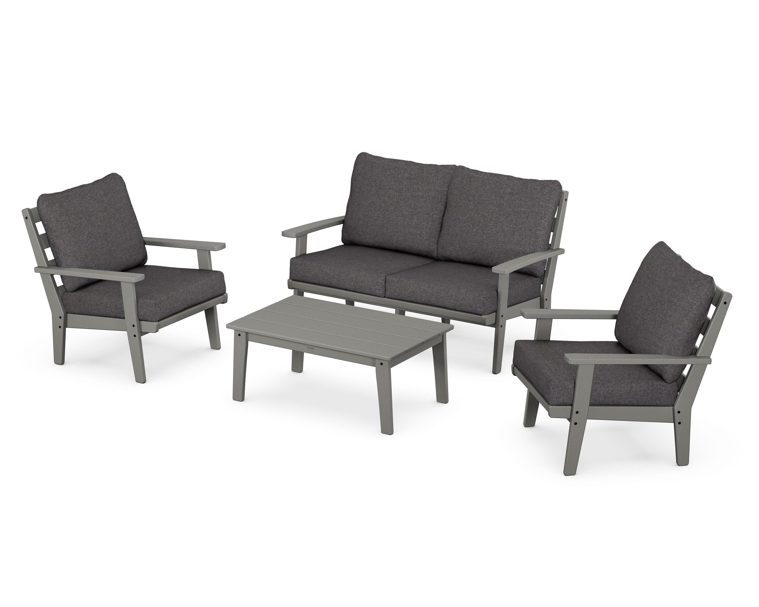 Grant Park 4-Piece Deep Seating Chair Set