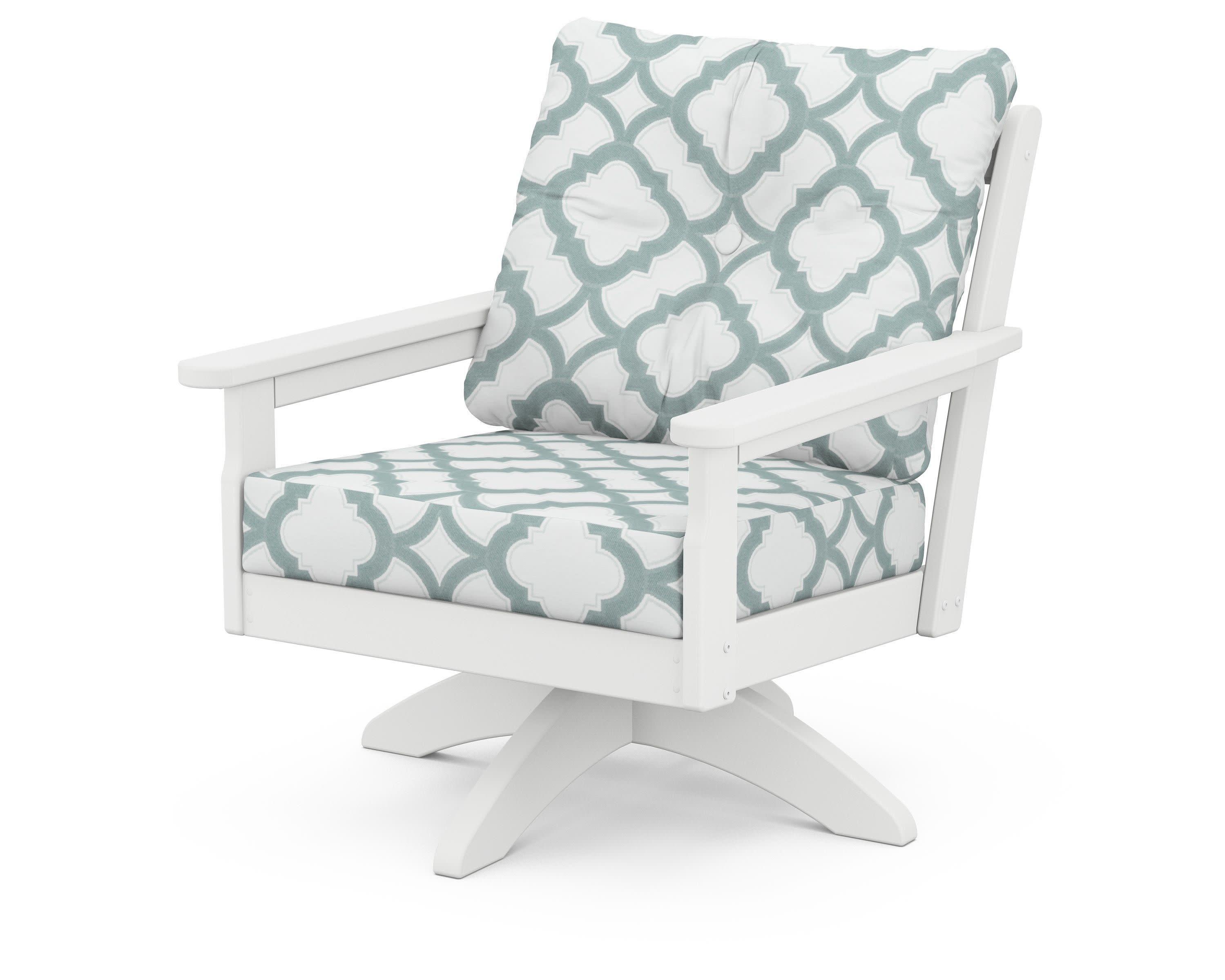 Vineyard Deep Seating Swivel Chair