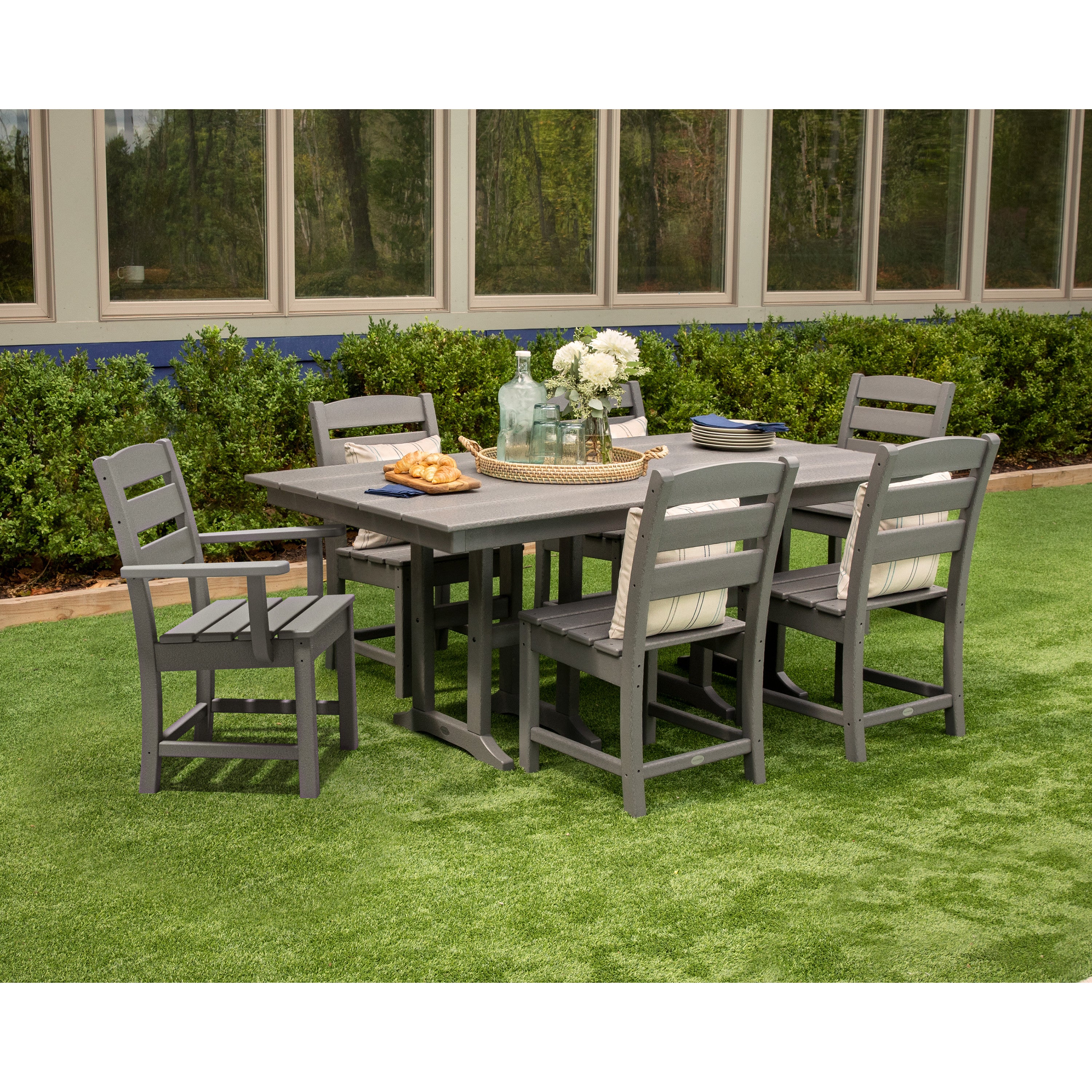 POLYWOOD Lakeside Dining Set - Thumbnail 3