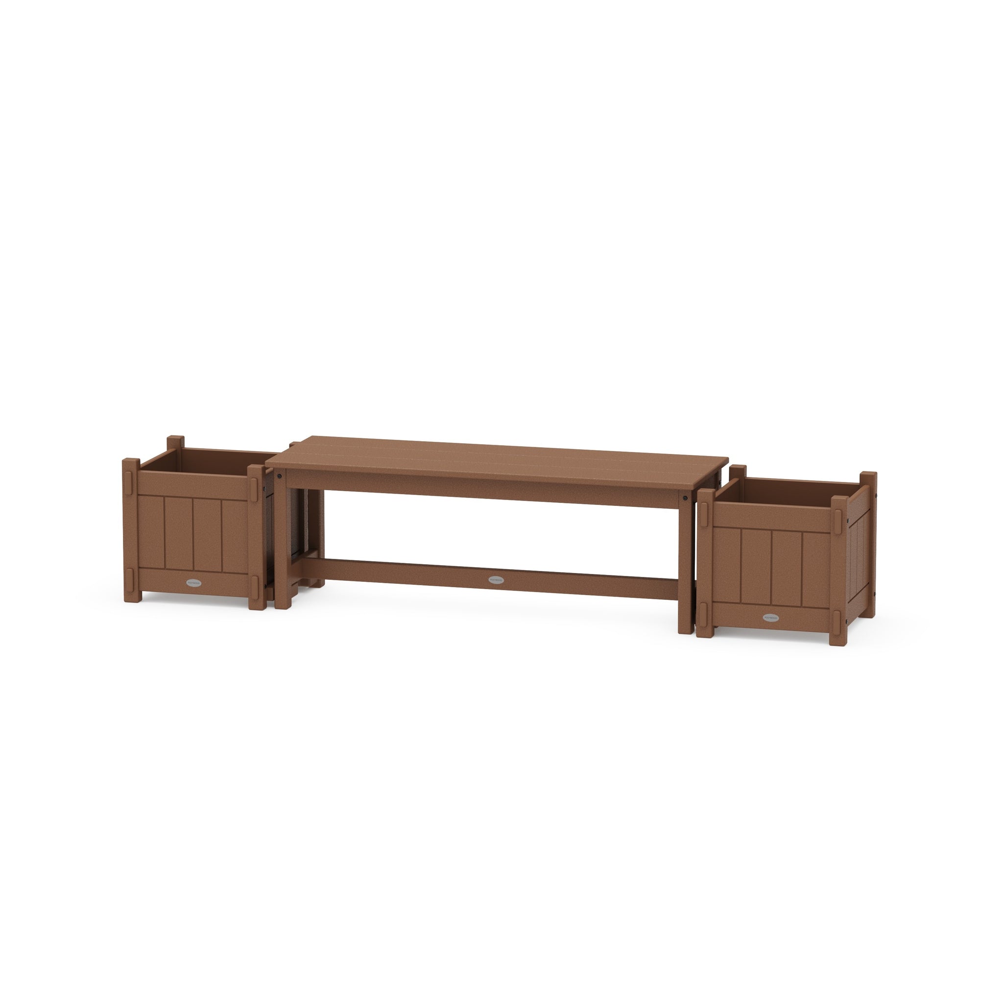 48" Vineyard Straight Planter Bench Set