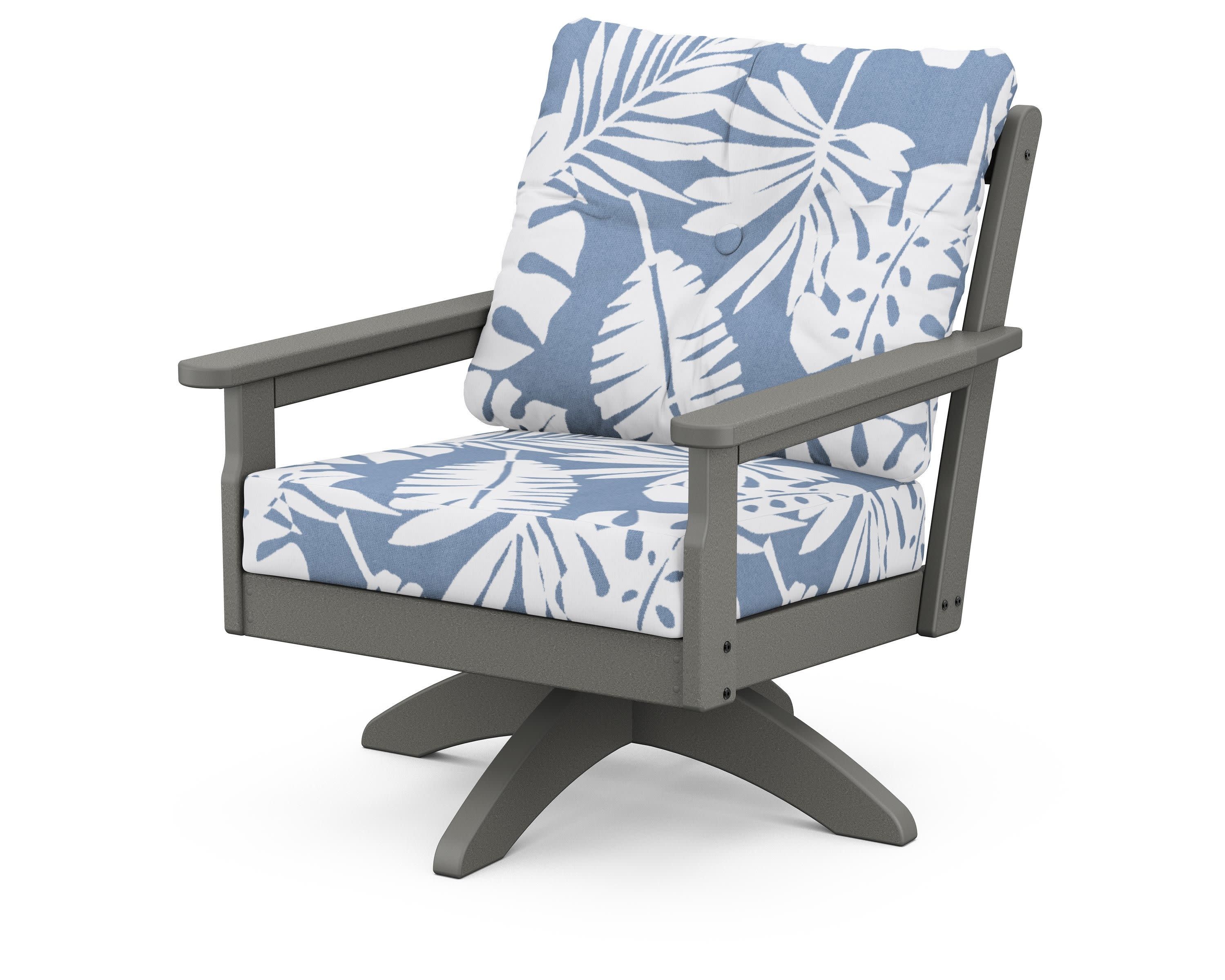 Vineyard Deep Seating Swivel Chair