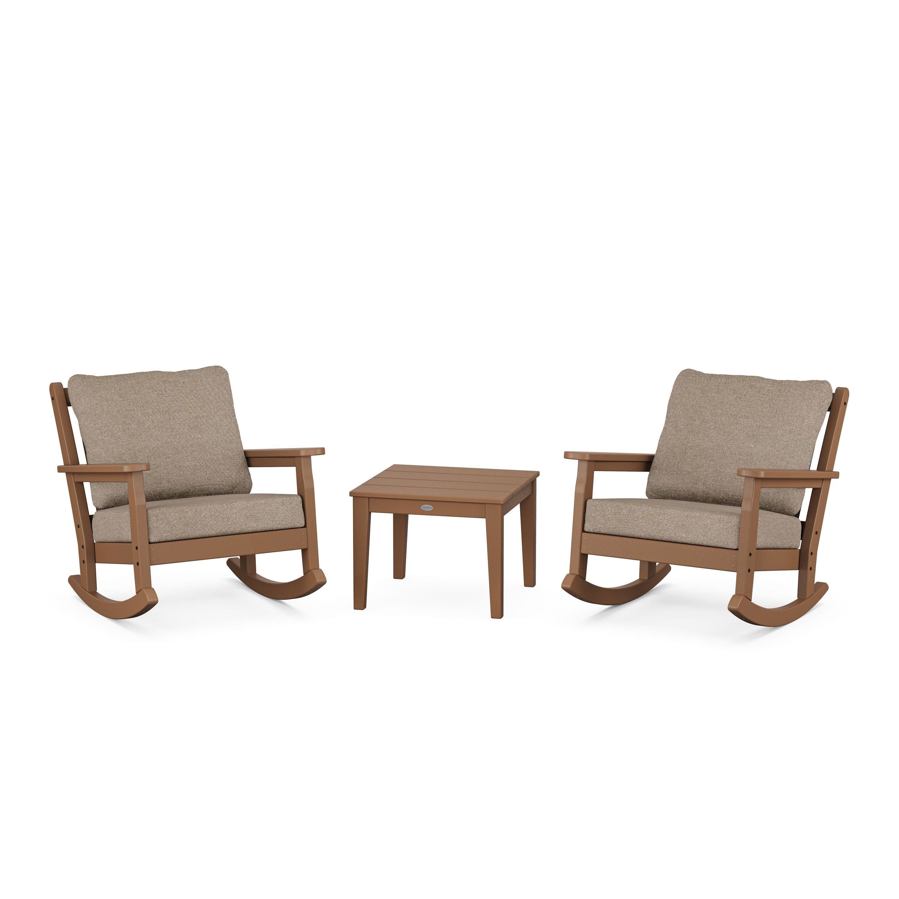 Chippendale 3-Piece Deep Seating Rocker Set