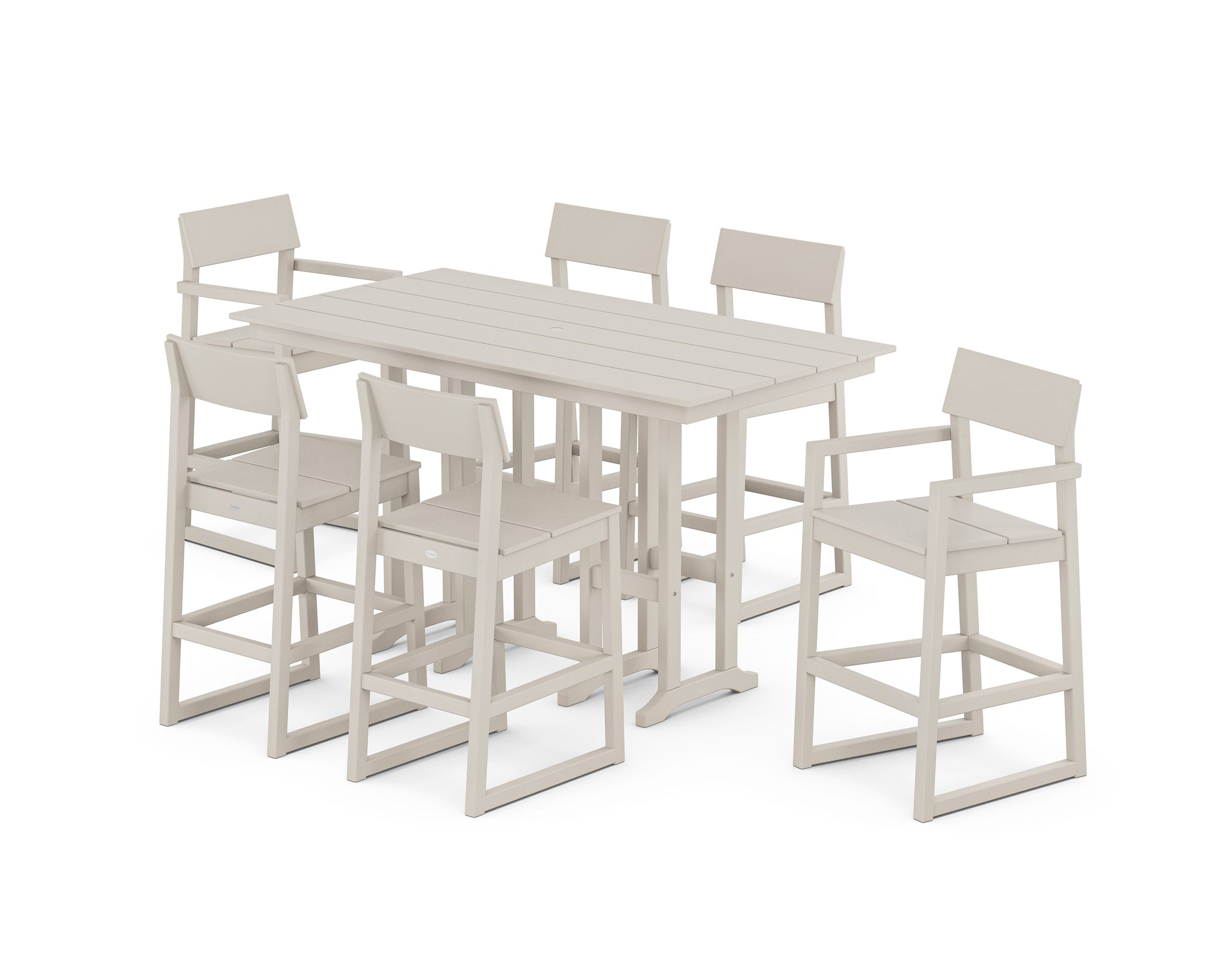 EDGE 7-Piece Farmhouse Bar Set