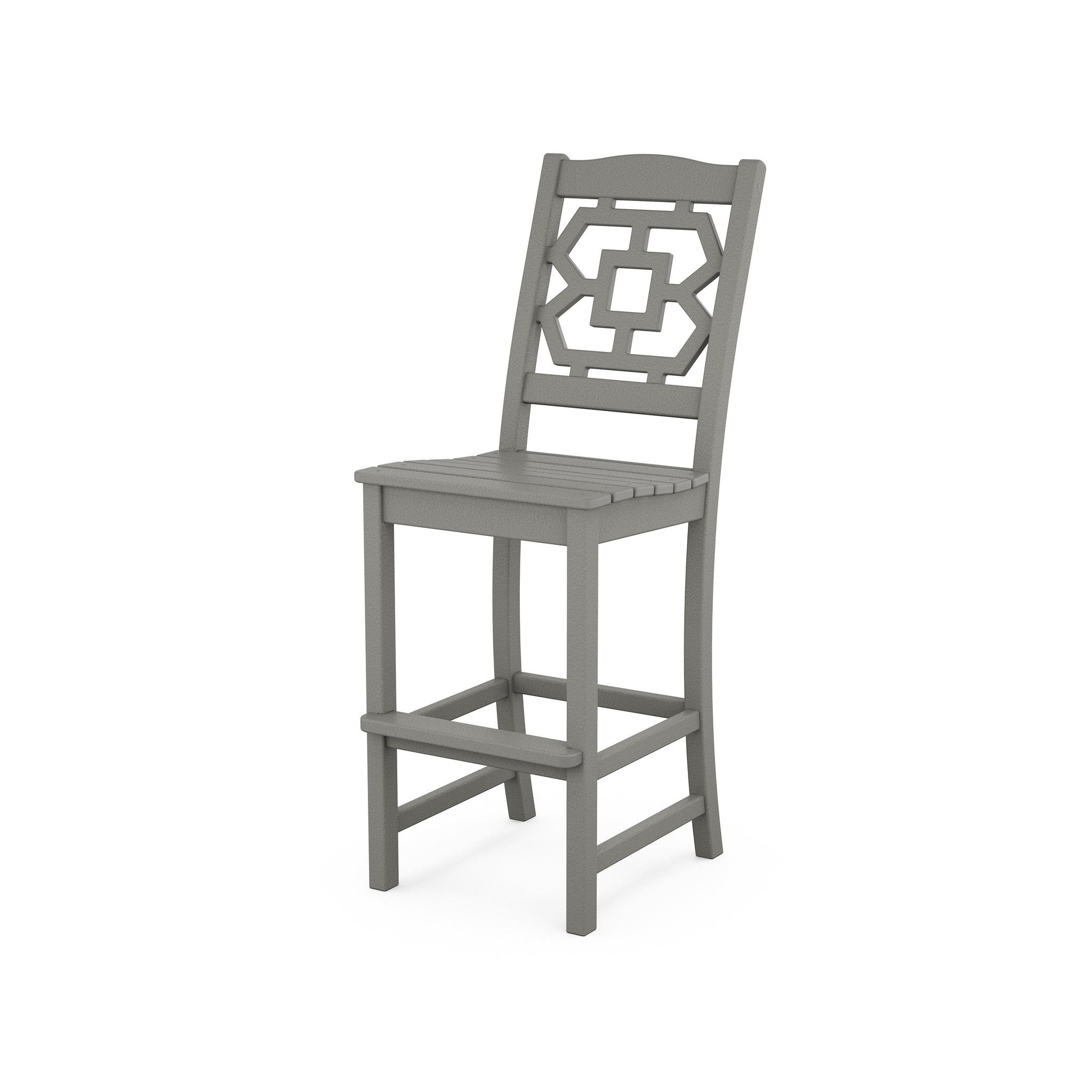 Chinoiserie Bar Side Chair