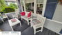 Vineyard 5-Piece Bench & Rocking Chair Set