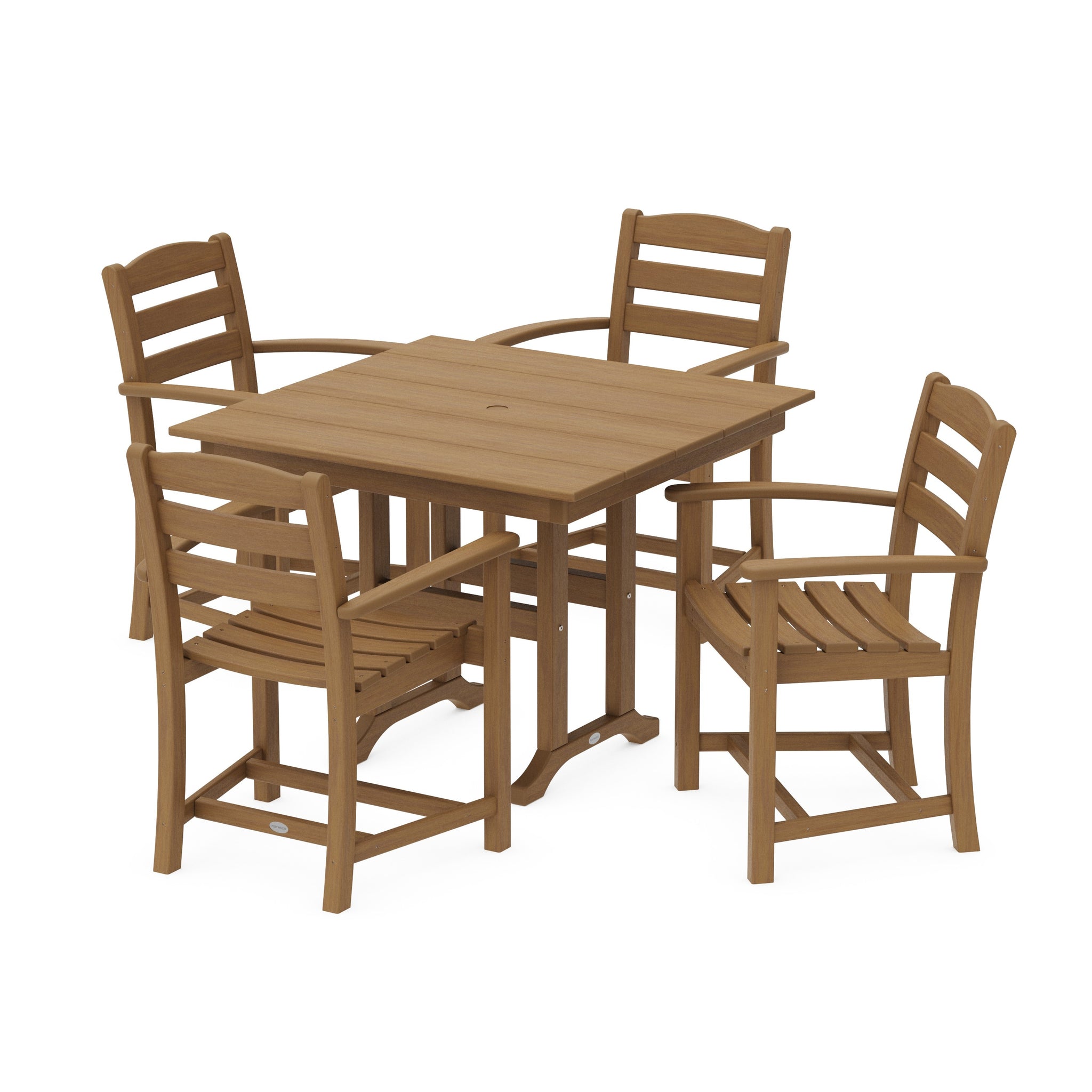 La Casa Café 5-Piece Farmhouse Dining Set