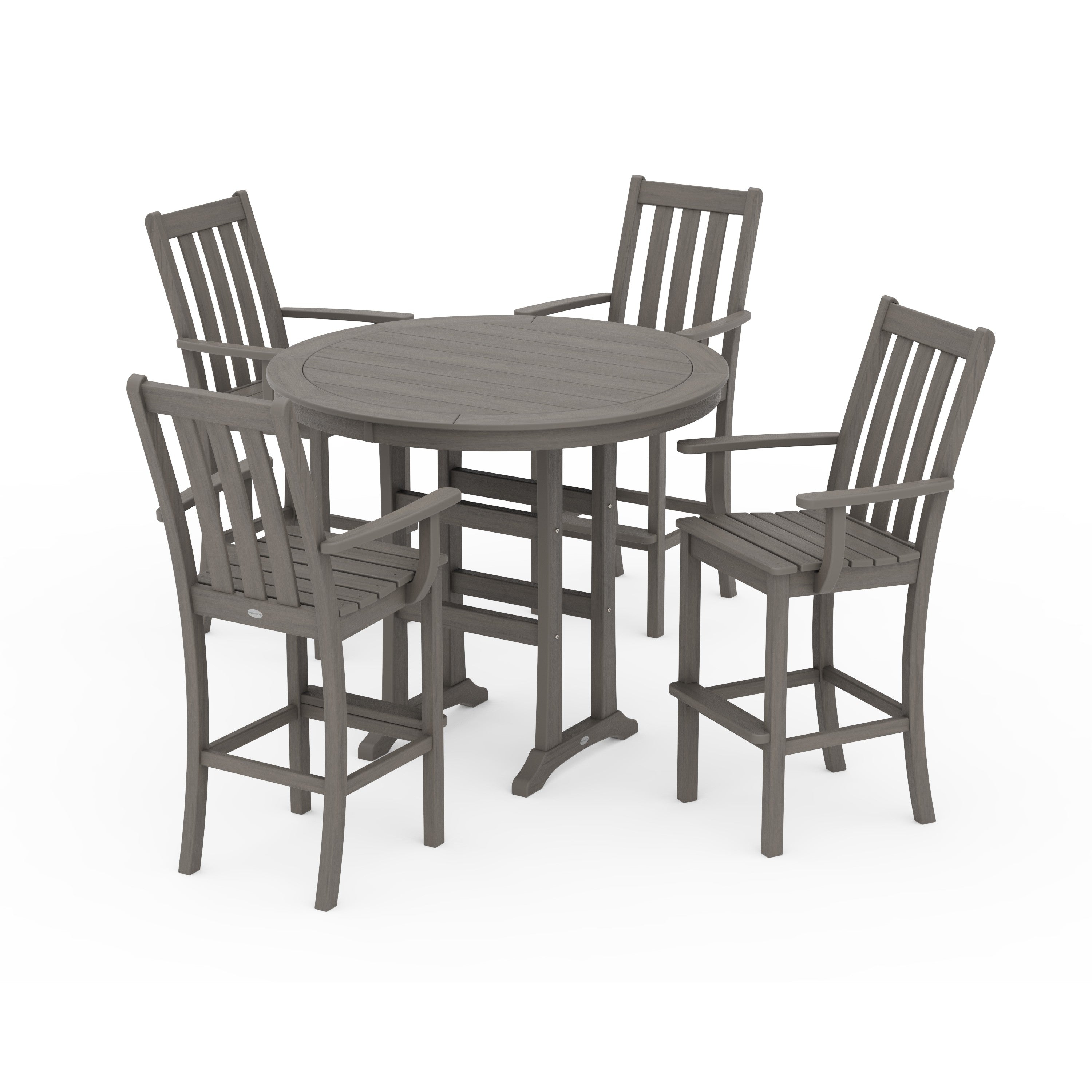 Vineyard 5-Piece Round Bar Set