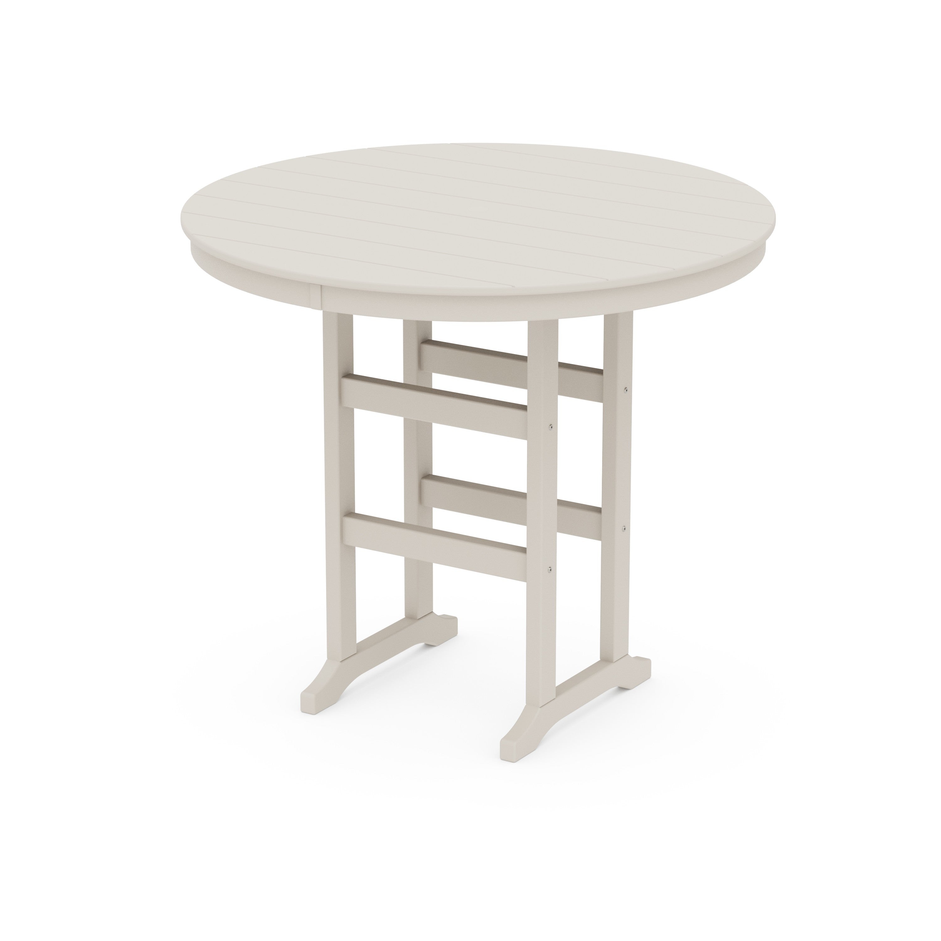 48" Round Farmhouse Bar Table