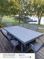 EDGE 40" x 78" Dining Table