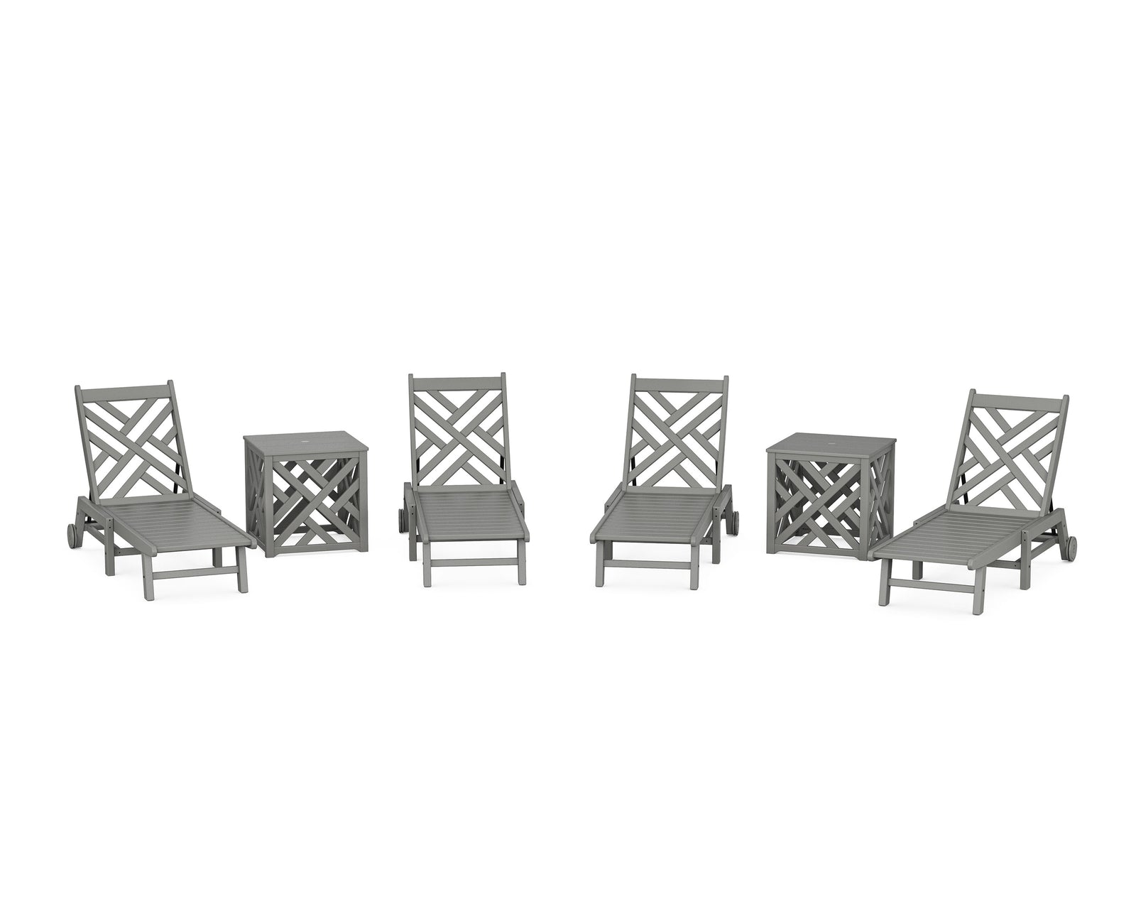 POLYWOOD Chippendale Outdoor End Tables