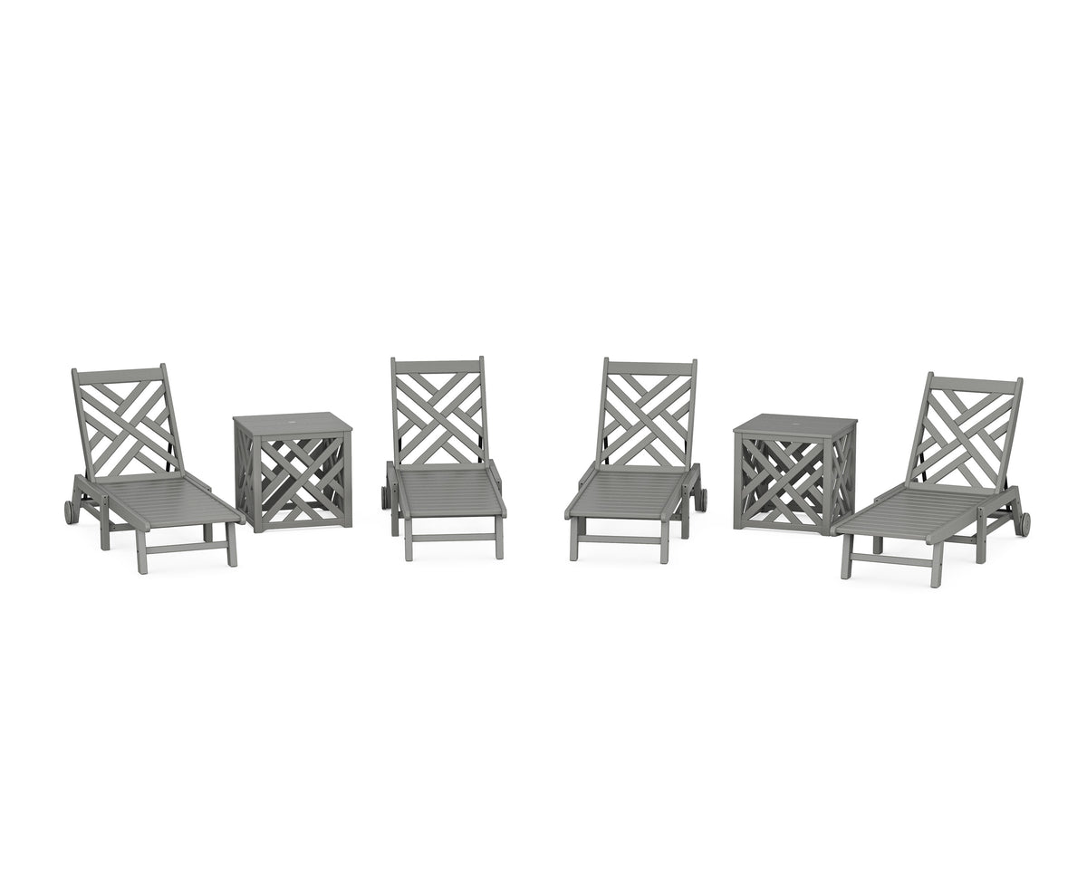 POLYWOOD Chippendale Outdoor End Tables