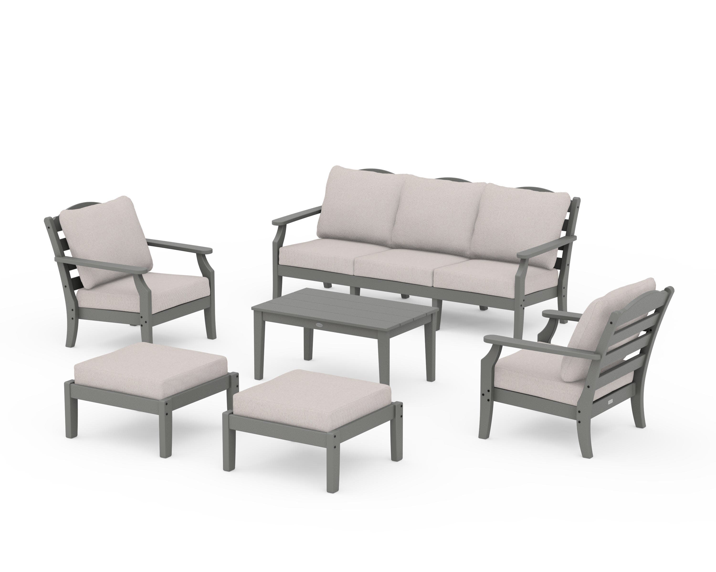 Savannah 6-Piece Lounge Sofa Set
