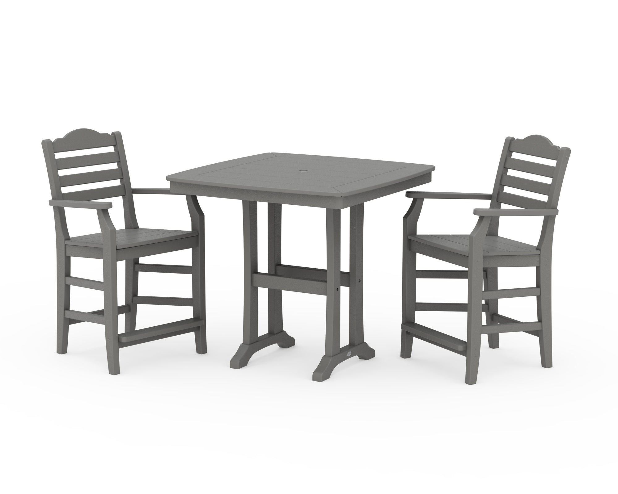 Savannah 3-Piece Counter Set with Trestle Legs