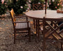 Chippendale 5-Piece Round Farmhouse Dining Set