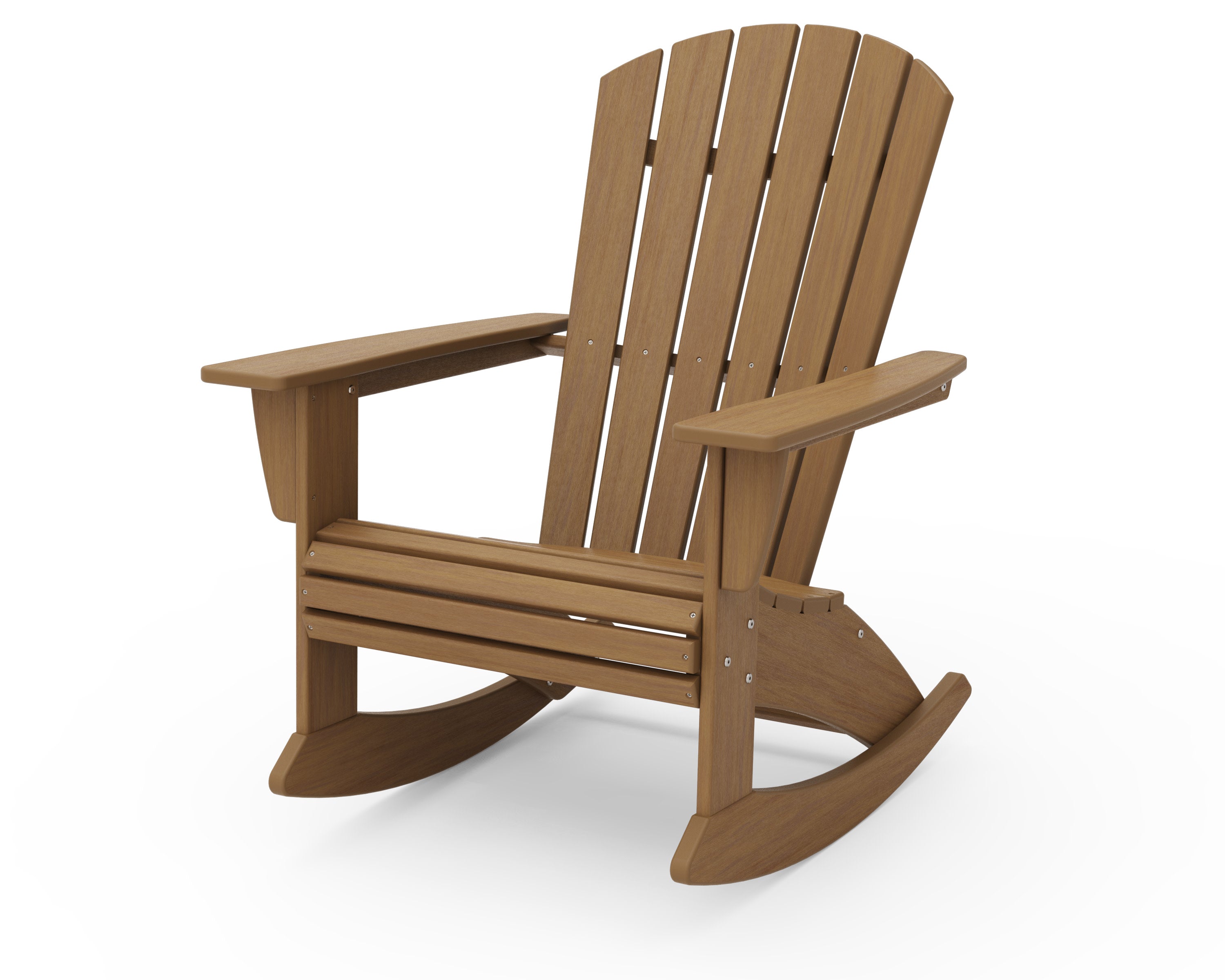 Nautical Curveback Adirondack Rocking Chair