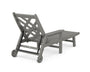 Wovendale Chaise with Arms and Wheels