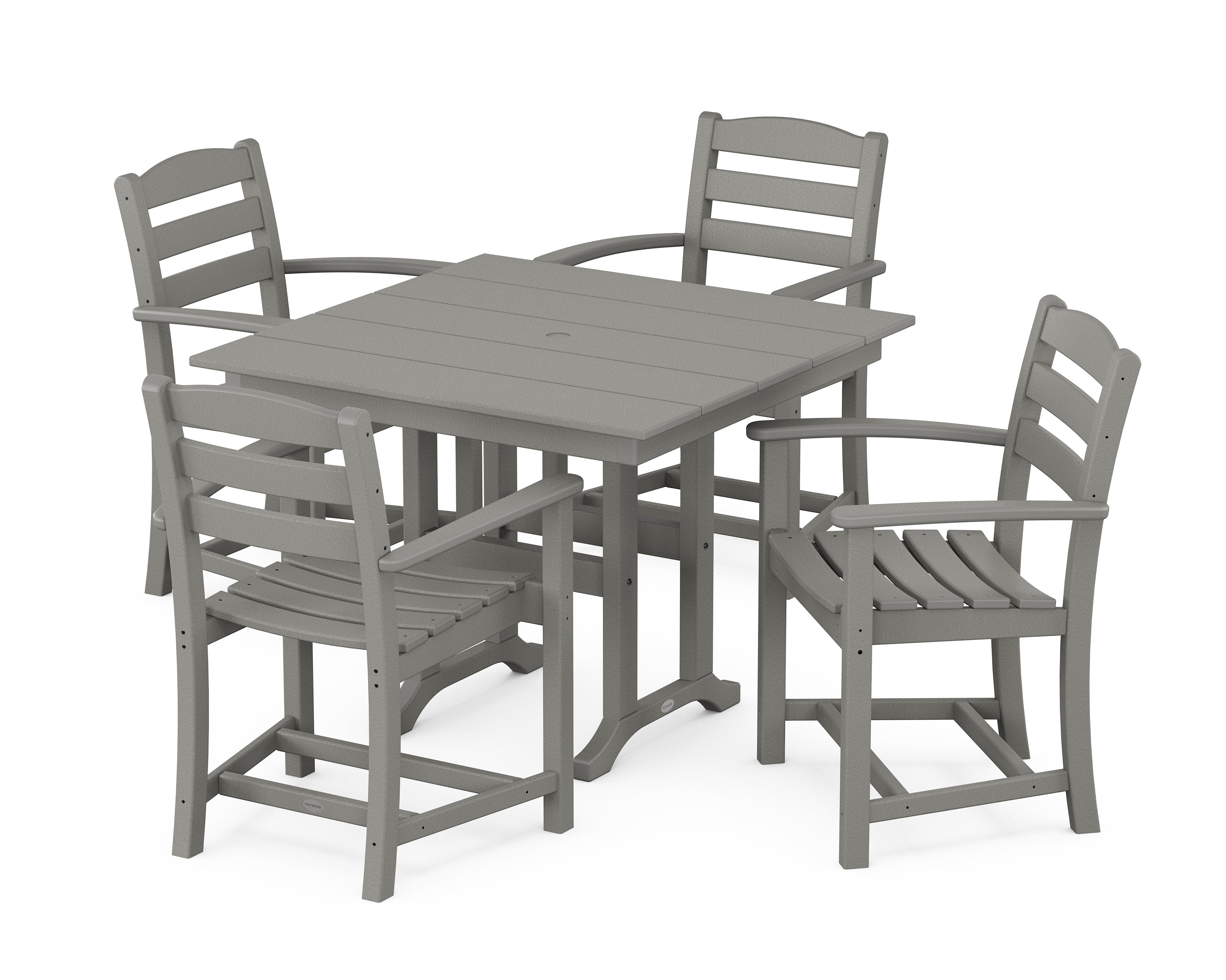 La Casa Café 5-Piece Farmhouse Dining Set