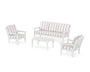 Cottage 4-Piece Deep Seating Set with Sofa