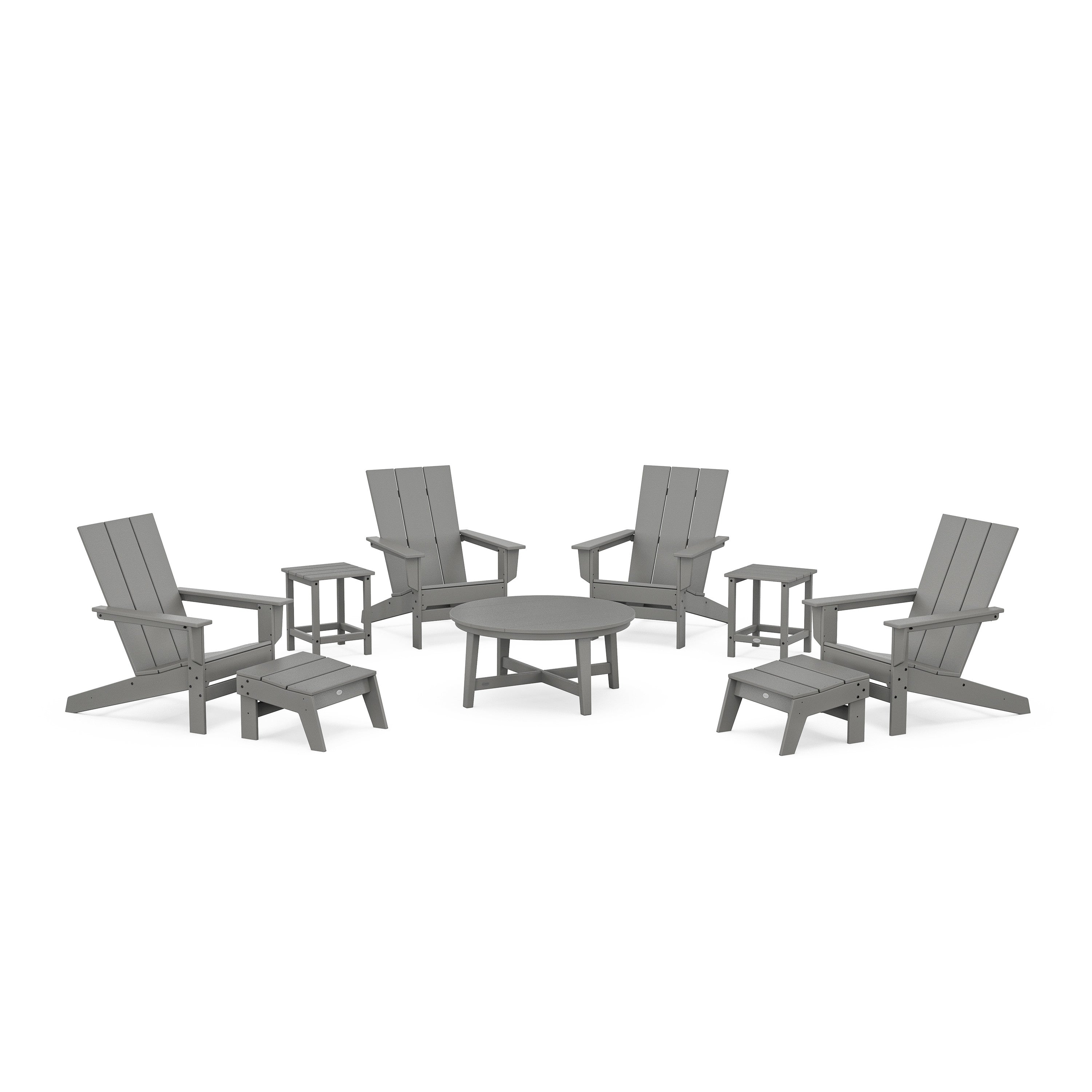 Modern Studio Adirondack 9-Piece Conversation Set