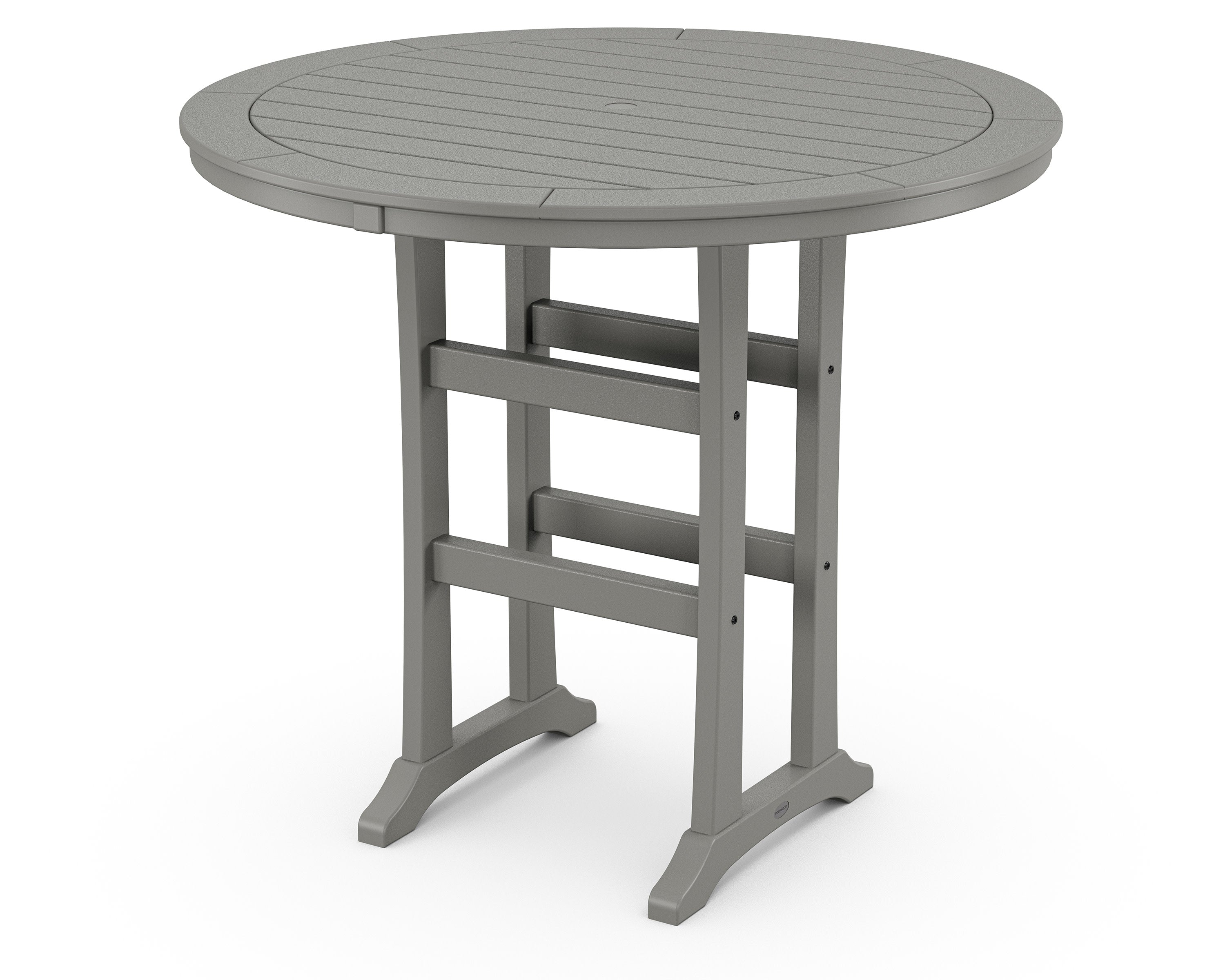 Nautical Trestle 48" Round Bar Table
