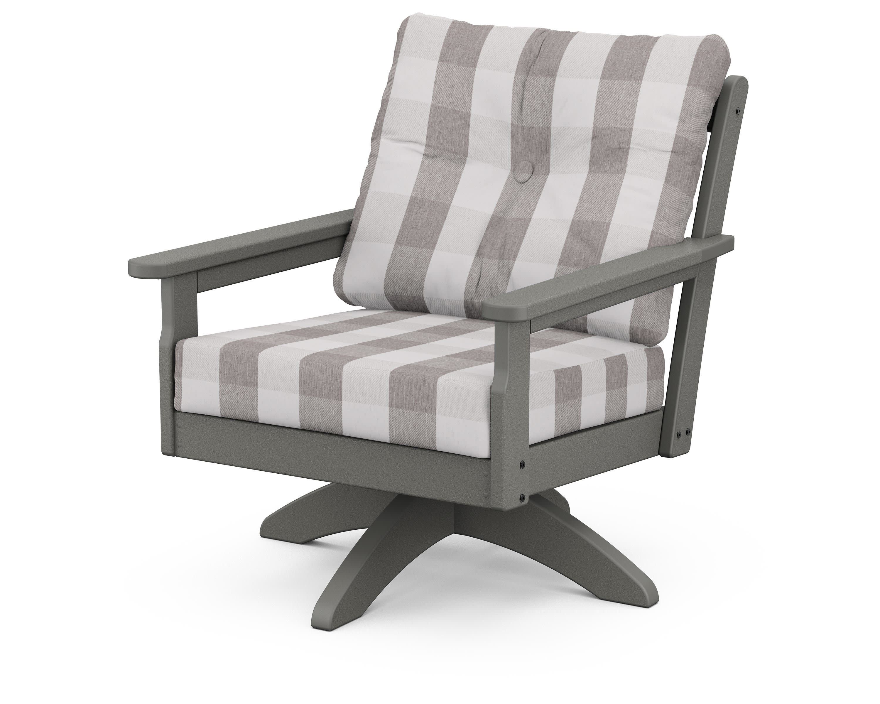 Vineyard Deep Seating Swivel Chair