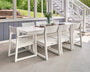 EDGE 9-Piece Farmhouse Dining Set with Trestle Legs