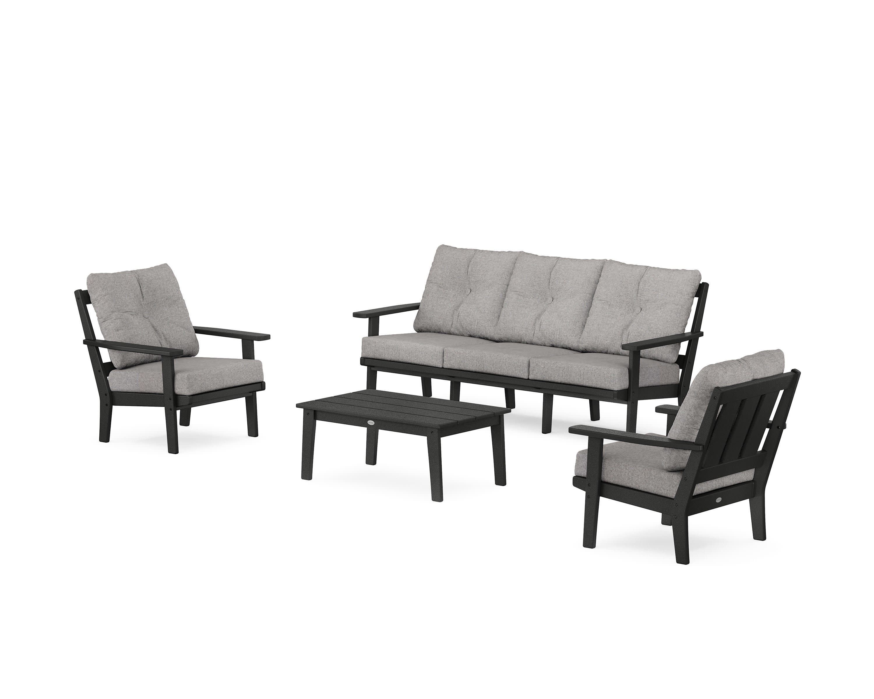 Oxford 4-Piece Deep Seating Set with Sofa