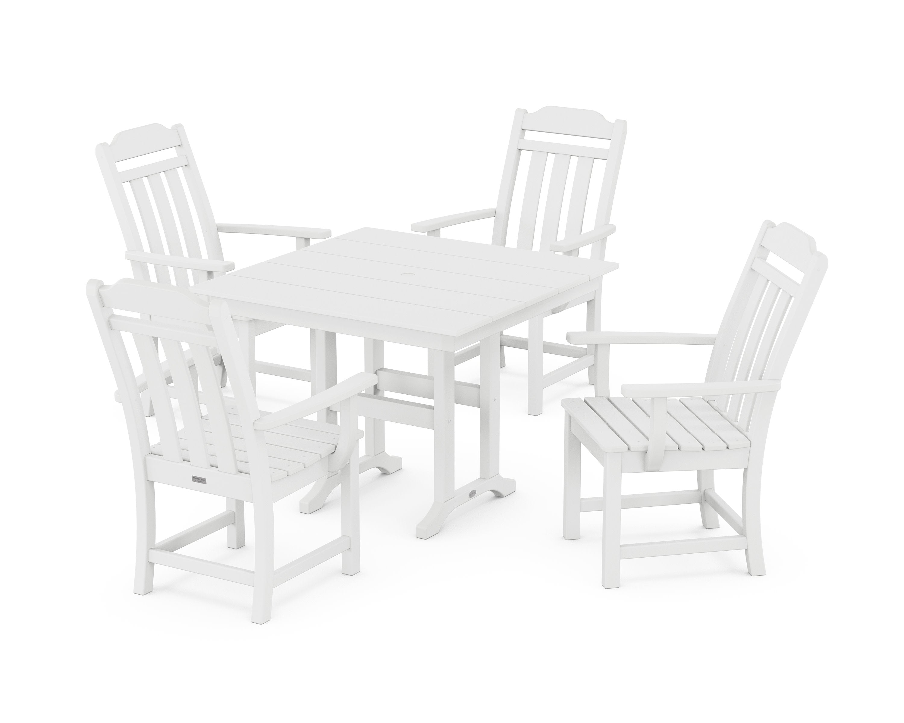 Cottage 5-Piece Farmhouse Dining Set