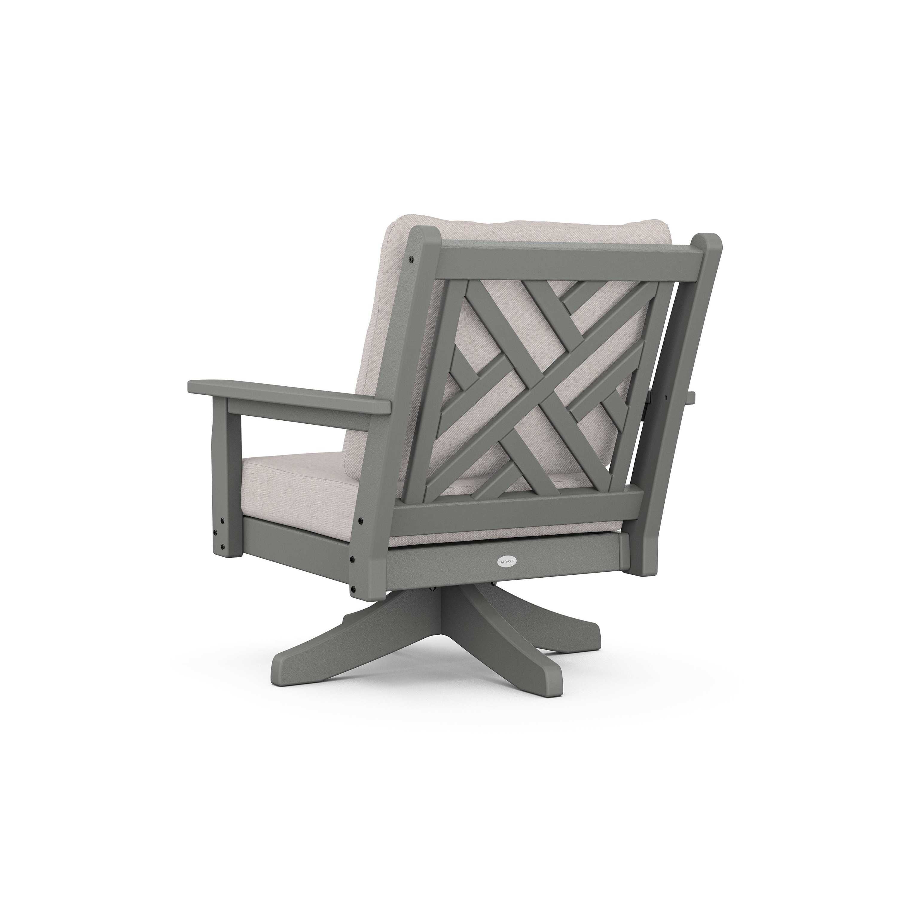 Wovendale Deep Seating Swivel Chair - Thumbnail 5