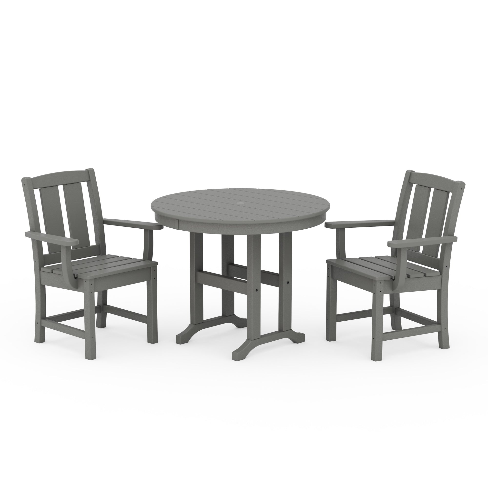 Mission 3-Piece Farmhouse Dining Set