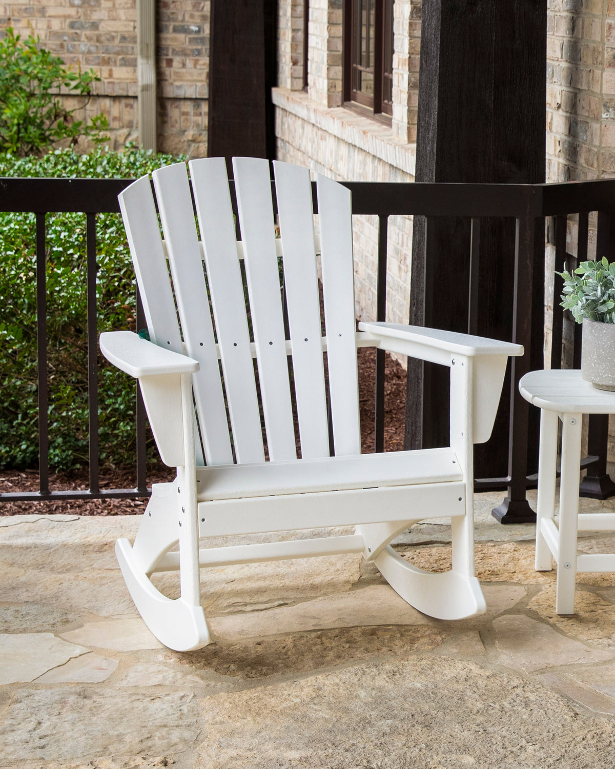 Adirondack Chair Polywood Double Rocker Comfortable Durable