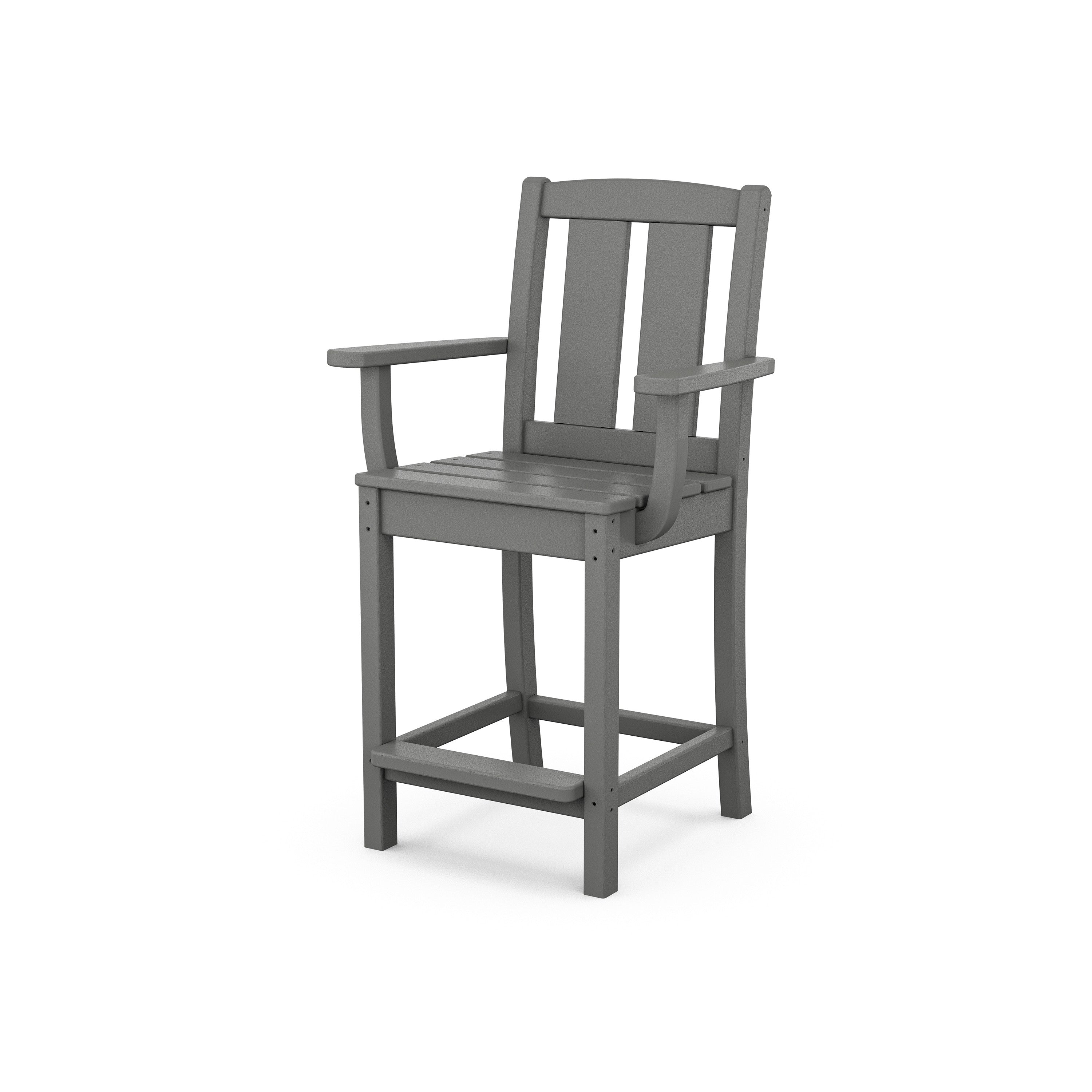 Mission Counter Arm Chair