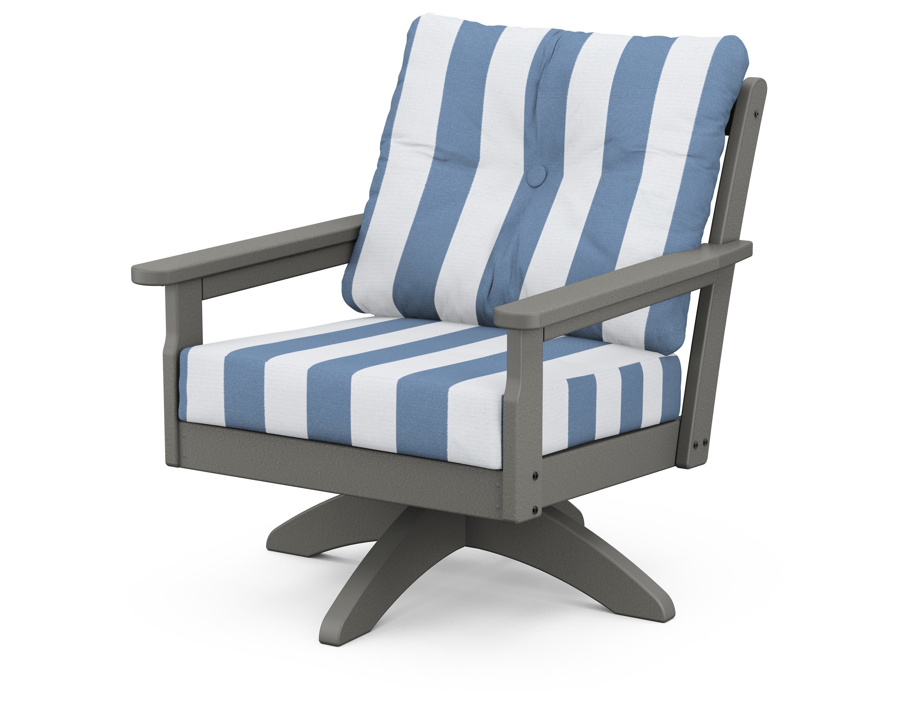 Vineyard Deep Seating Swivel Chair