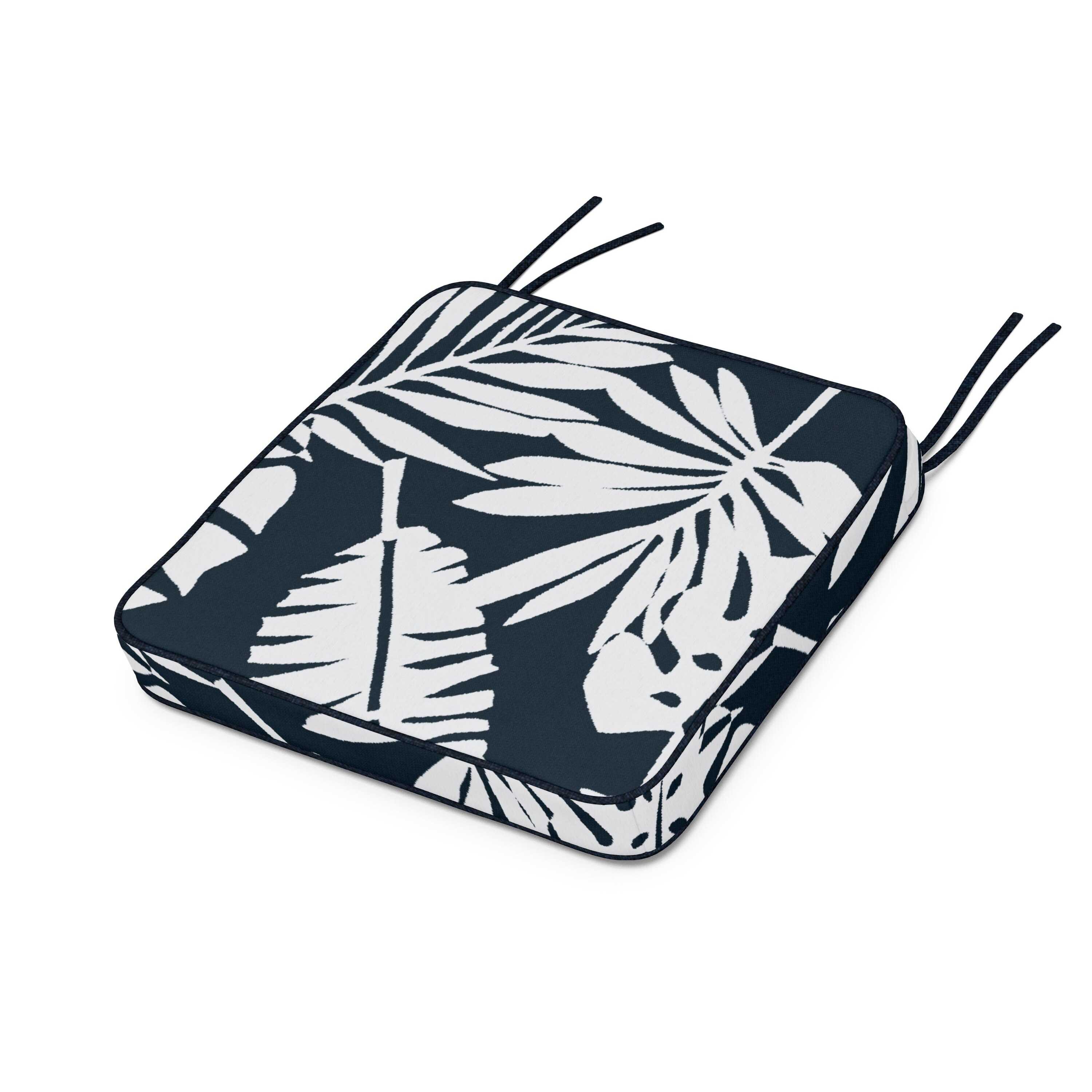 Chinoiserie Side Chair Seat Cushion