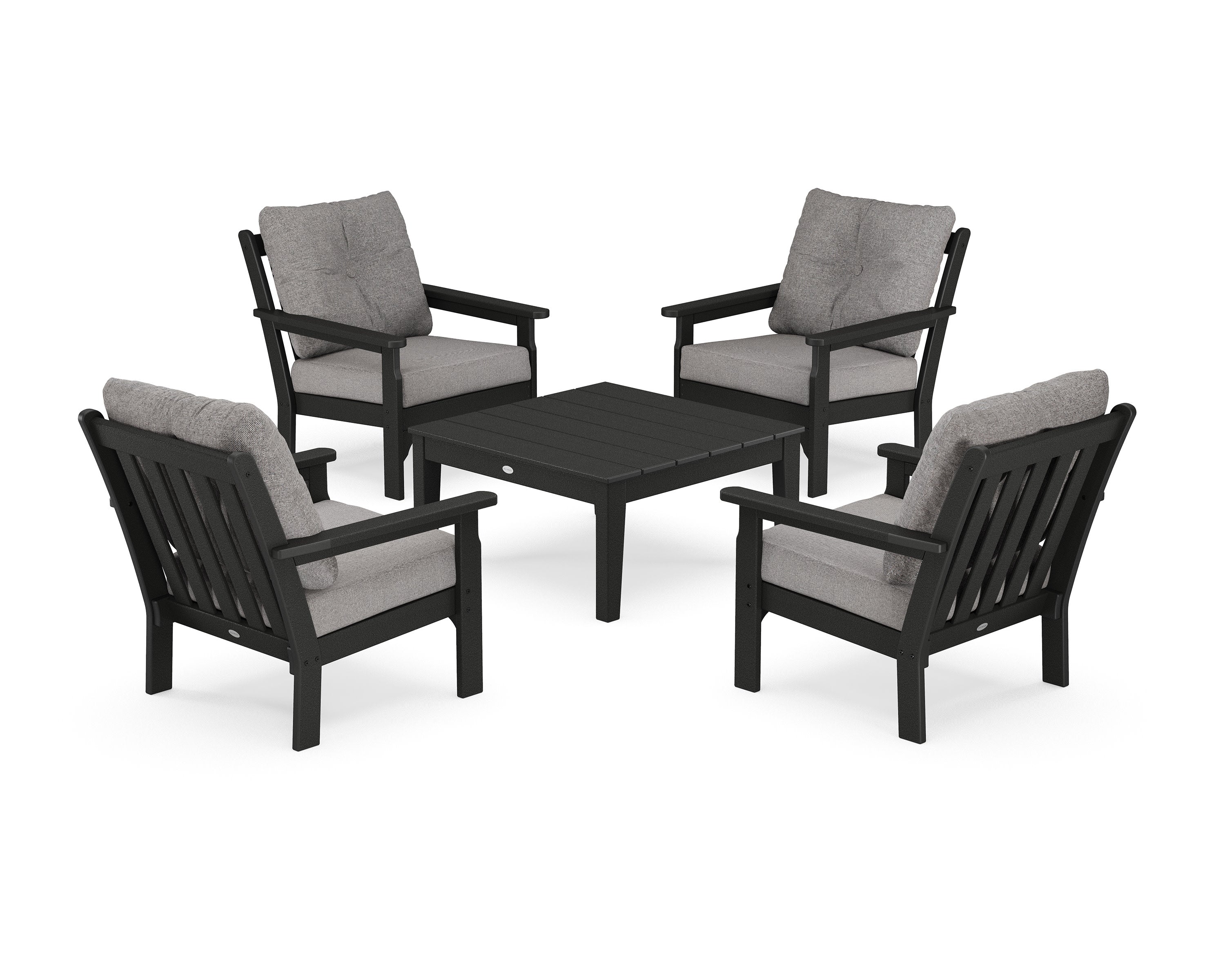 Vineyard 5-Piece Deep Seating Conversation Set