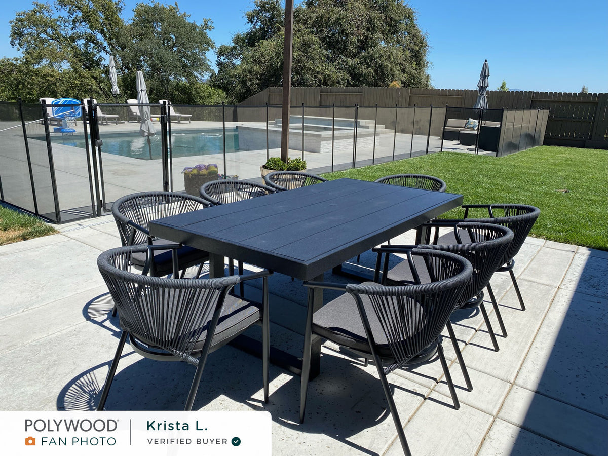 Farmhouse Dining Polywood Edge Dining Set Upgrade Your Dining