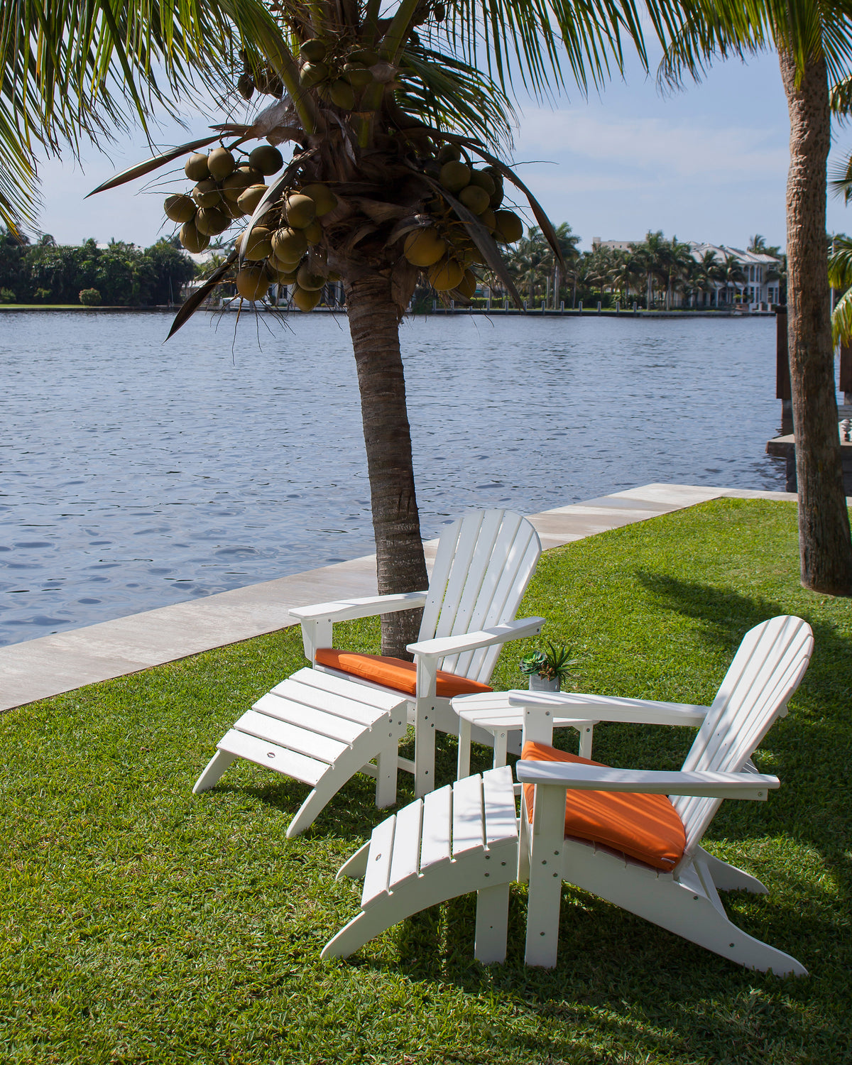 South Beach Adirondack 5-Piece Set