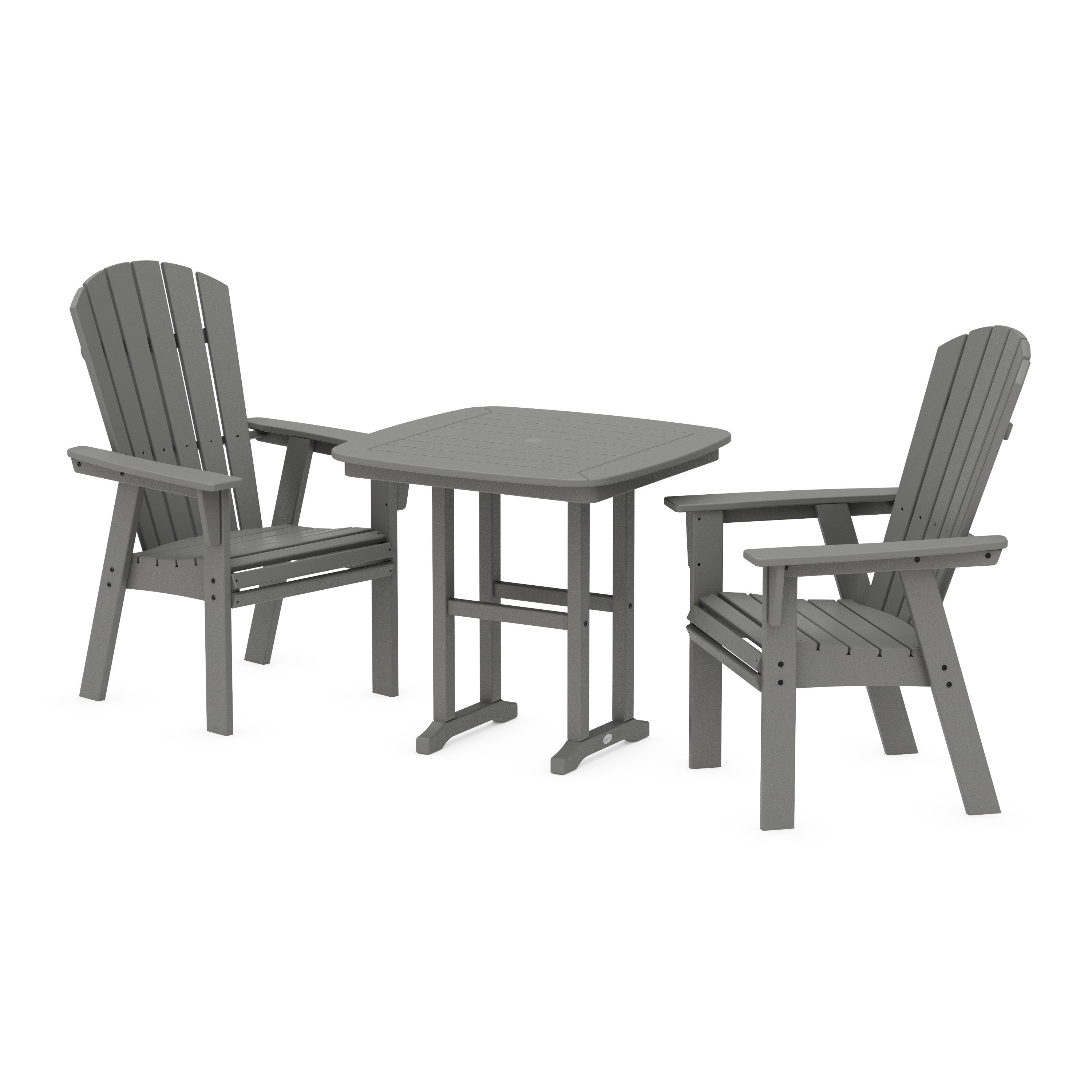 Nautical Adirondack 3-Piece Dining Set