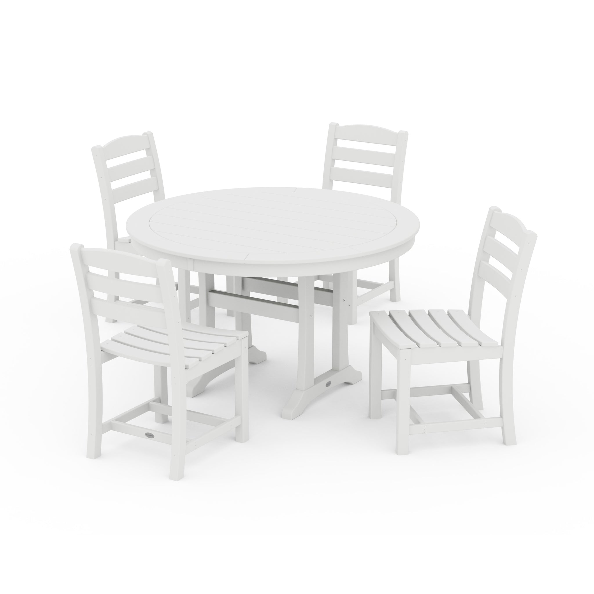 La Casa Café 5-Piece Side Chair Dining Set